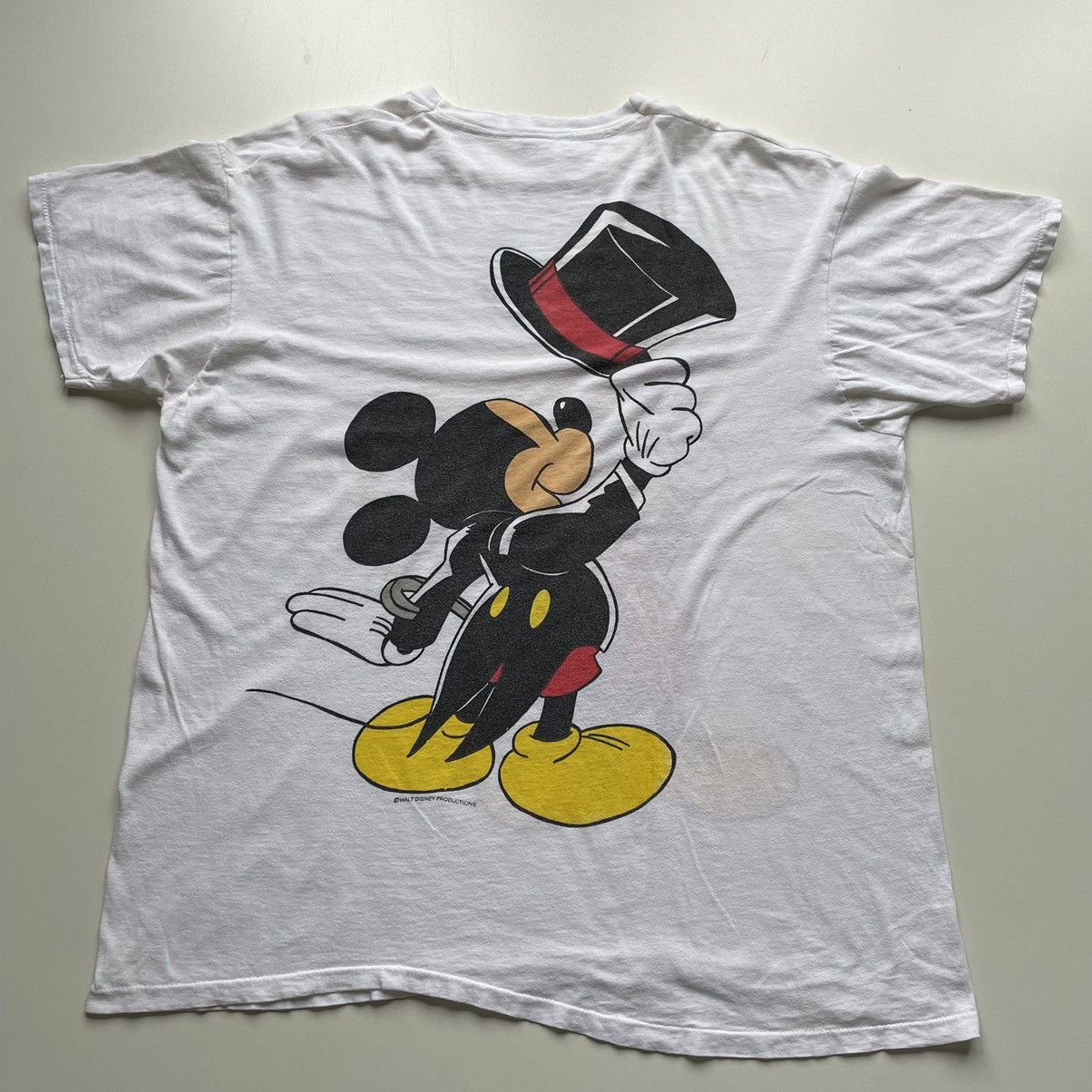 Disney × Mickey Mouse × Vintage Vintage 90s Mickey Mouse Magician Disney Graphic T Shirt XL Size US XL / EU 56 / 4 - 3 Thumbnail