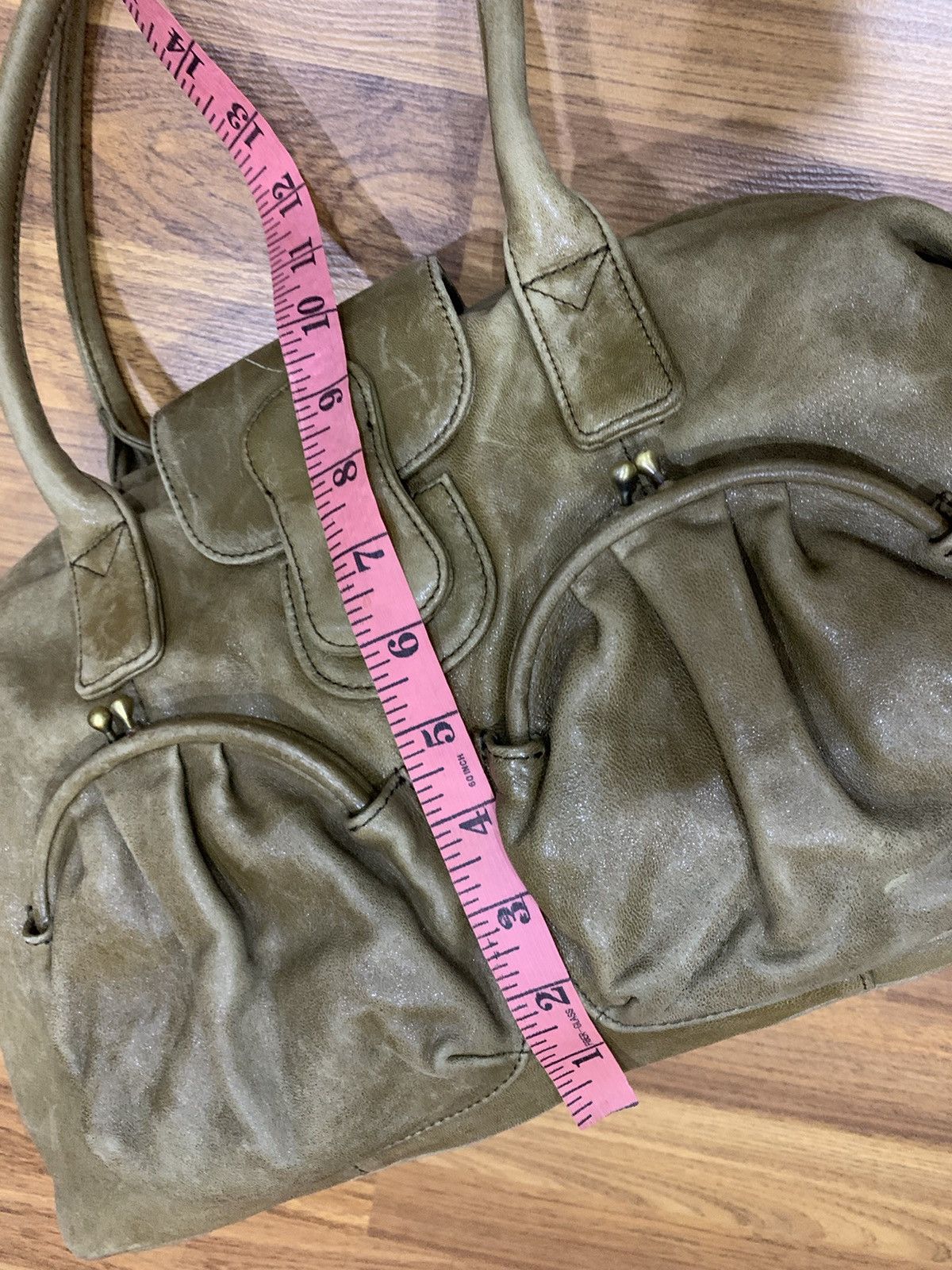 Issey Miyake × Tsumori Chisato × Vintage TSUMORI CHISATO BY ISSEY MIYAKE CALF LEATHER SHOULDER BAG Size ONE SIZE - 4 Thumbnail