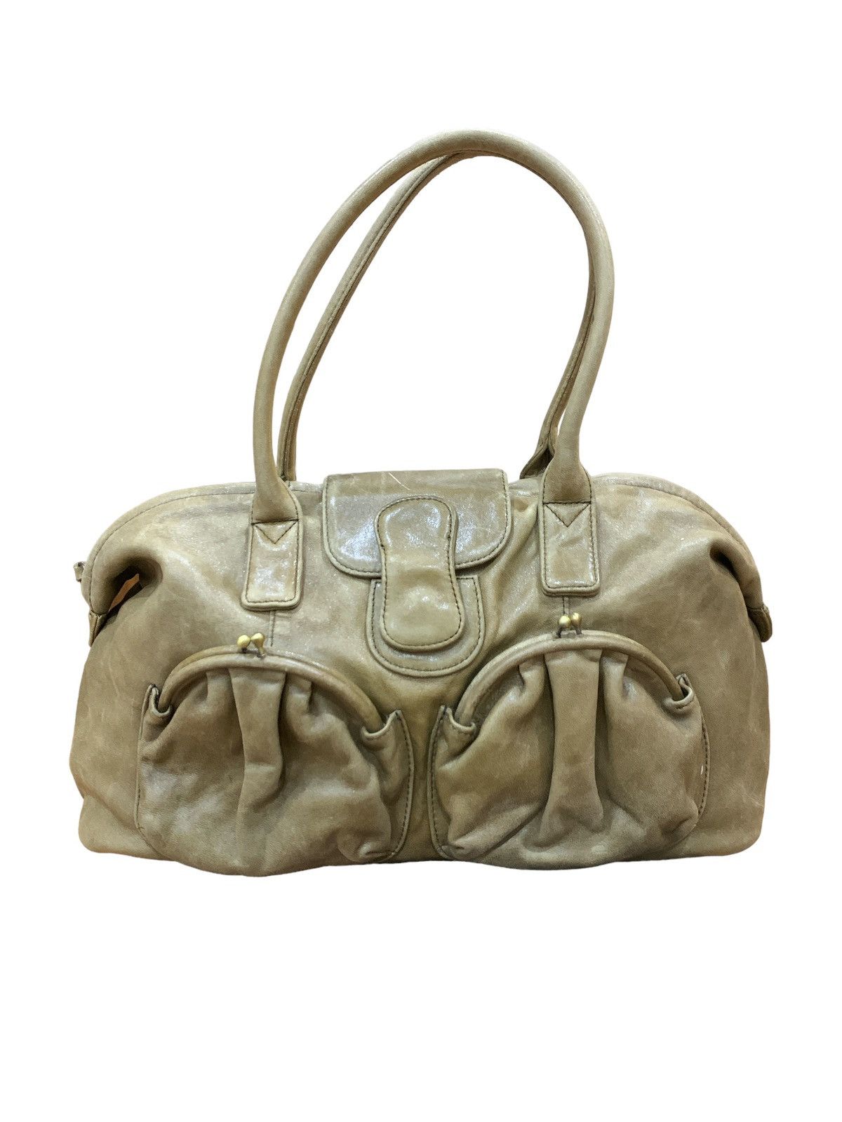 Issey Miyake × Tsumori Chisato × Vintage TSUMORI CHISATO BY ISSEY MIYAKE CALF LEATHER SHOULDER BAG Size ONE SIZE - 1 Thumbnail
