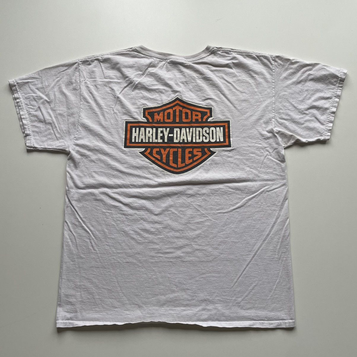Harley Davidson × Vintage Vintage 2000s Harley Davidson Graphic Biker T Shirt Large Size US L / EU 52-54 / 3 - 3 Thumbnail