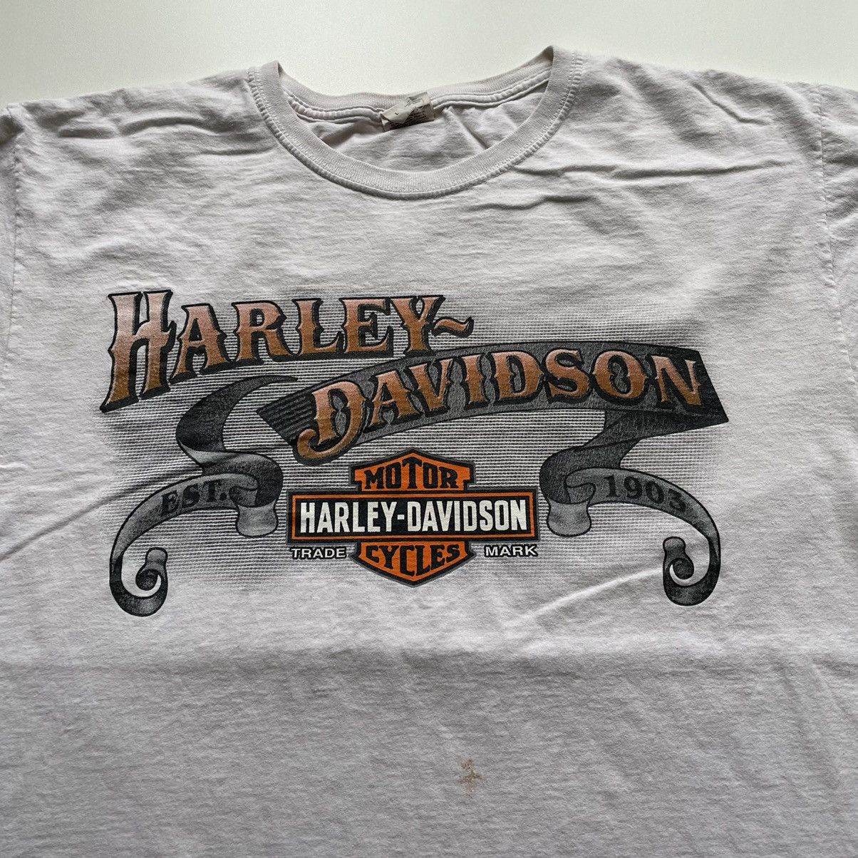 Harley Davidson × Vintage Vintage 2000s Harley Davidson Graphic Biker T Shirt Large Size US L / EU 52-54 / 3 - 2 Thumbnail