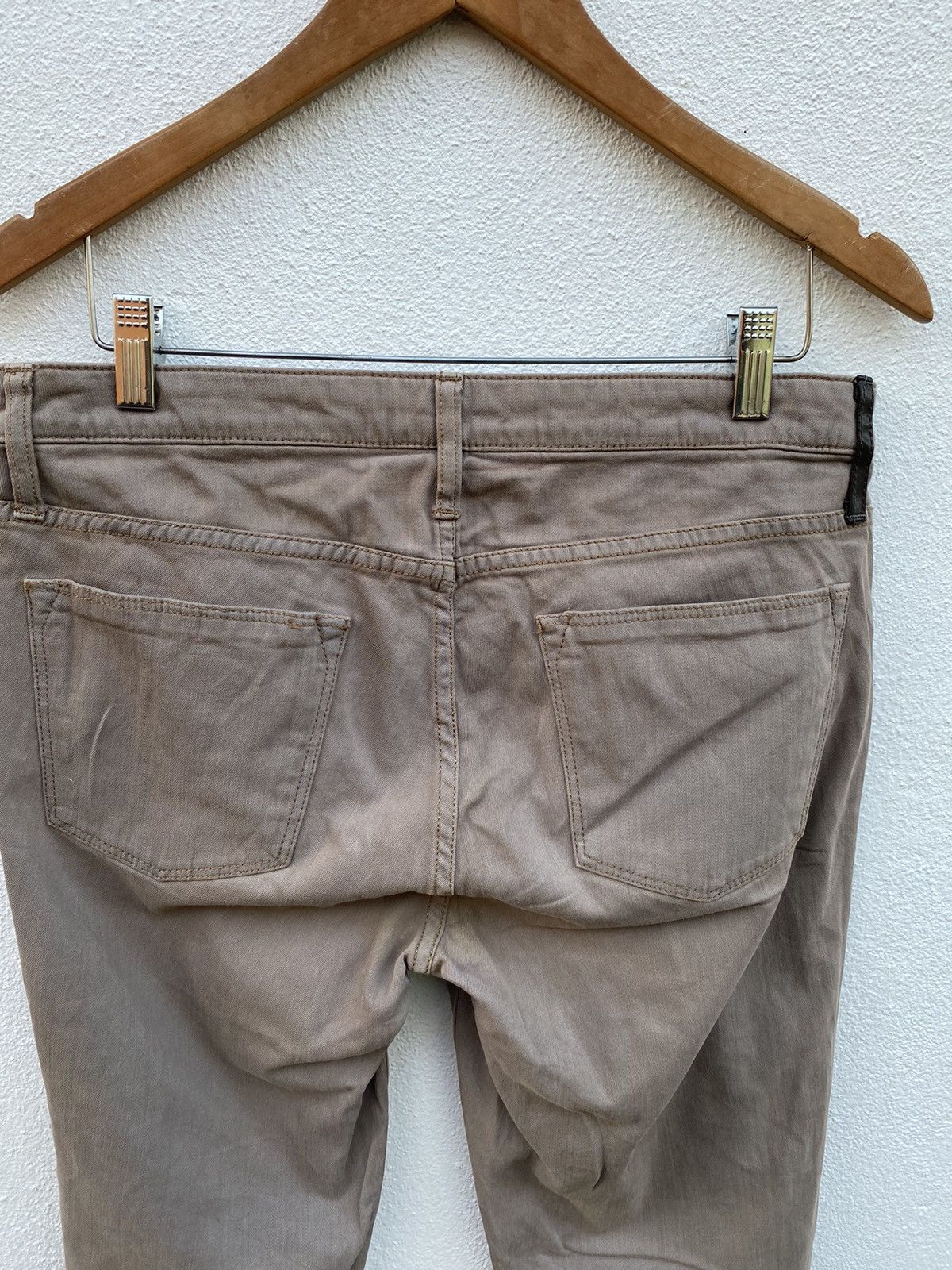 Helmut Lang Helmut Lang Khaki trouser pants Size US 32 / EU 48 - 6 Thumbnail