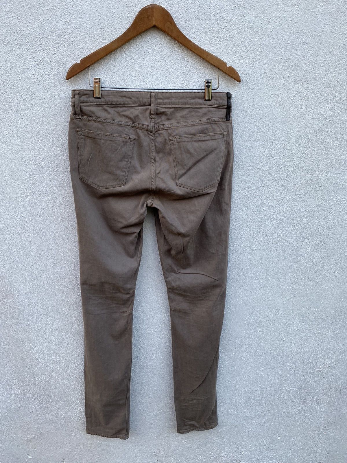 Helmut Lang Helmut Lang Khaki trouser pants Size US 32 / EU 48 - 2 Thumbnail