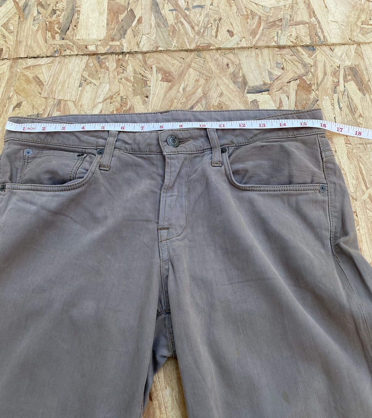 Helmut Lang Helmut Lang Khaki trouser pants Size US 32 / EU 48 - 3 Thumbnail