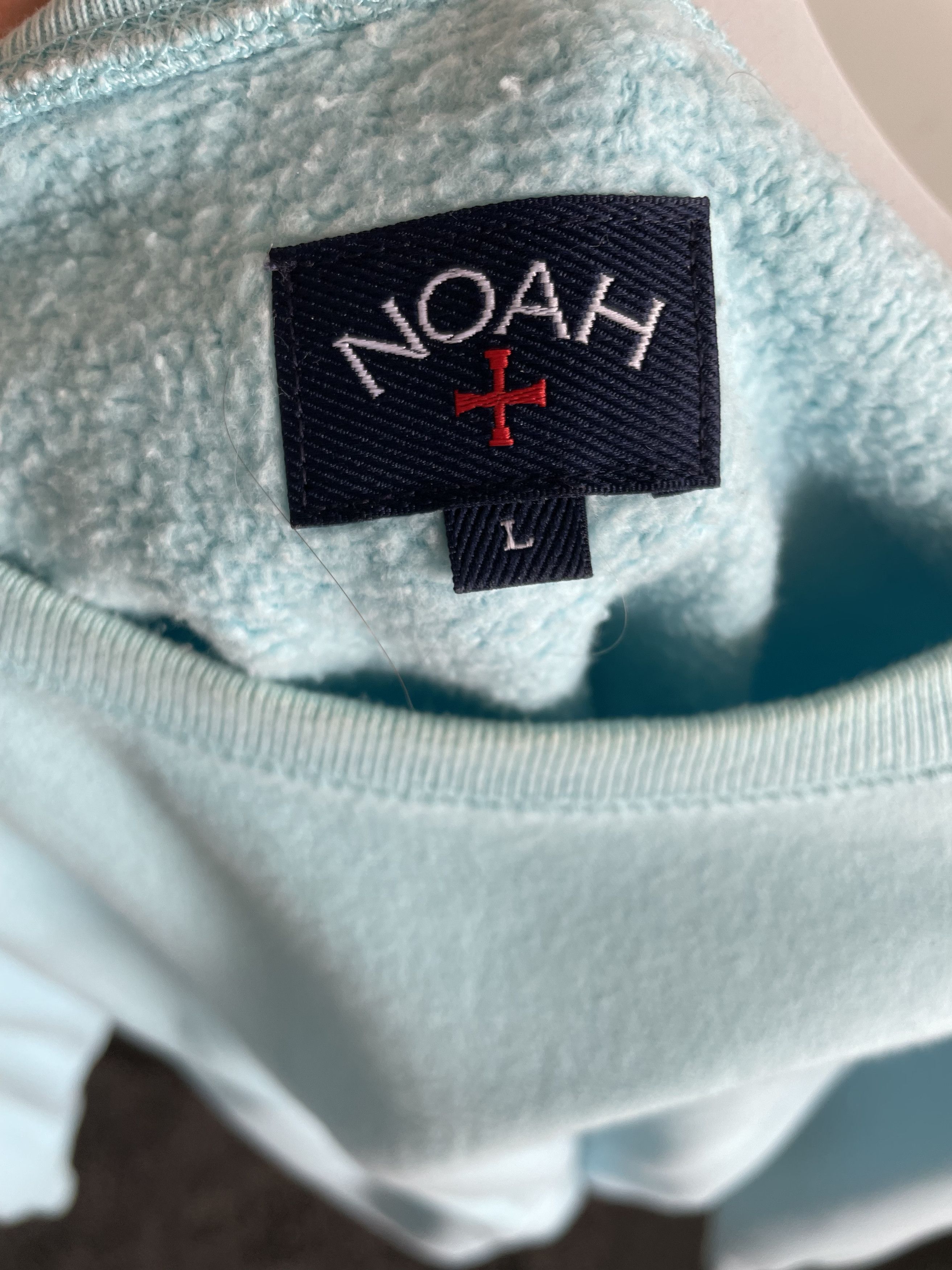 Noah NOAH Baby Blue Sweatshirt Size US L / EU 52-54 / 3 - 4 Thumbnail