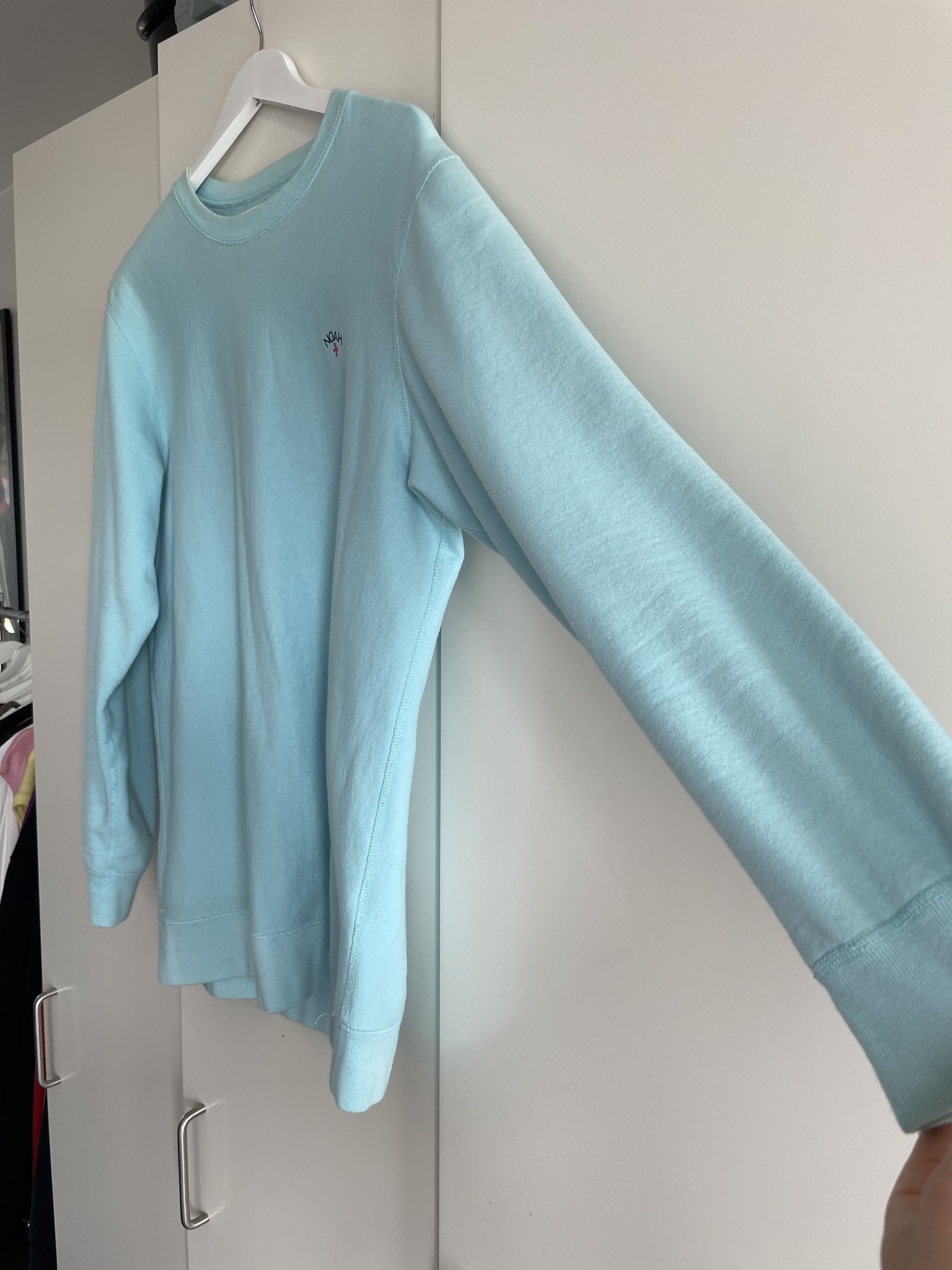 Noah NOAH Baby Blue Sweatshirt Size US L / EU 52-54 / 3 - 5 Thumbnail