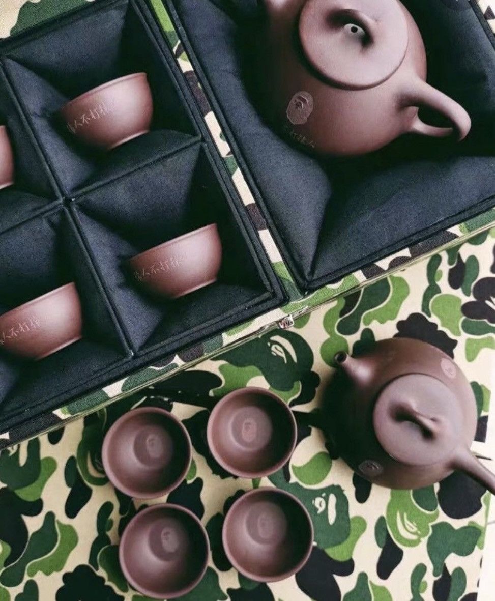 Bape A Bathing Ape Bape Ceramic Tea Pot Cup Boxset Size ONE SIZE - 8 Thumbnail