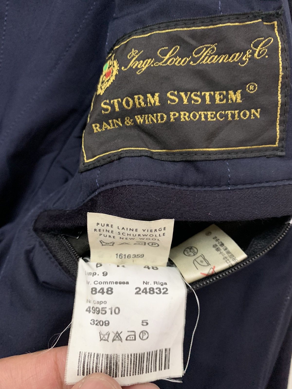 Givenchy 🔥GIVENCHY X LORO PIANA WOOL STORM JACKETS Size US L / EU 52-54 / 3 - 9 Thumbnail