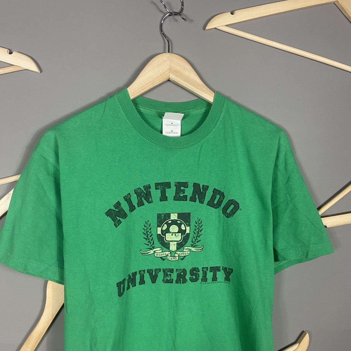 Nintendo × Vintage Vintage 2006 Nintendo University t-shirt Size US M / EU 48-50 / 2 - 3 Thumbnail