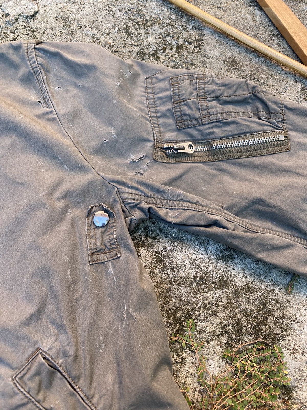 Avirex Vintage Distressed Avirex Multiple Pocket Jacket Size US L / EU 52-54 / 3 - 9 Thumbnail
