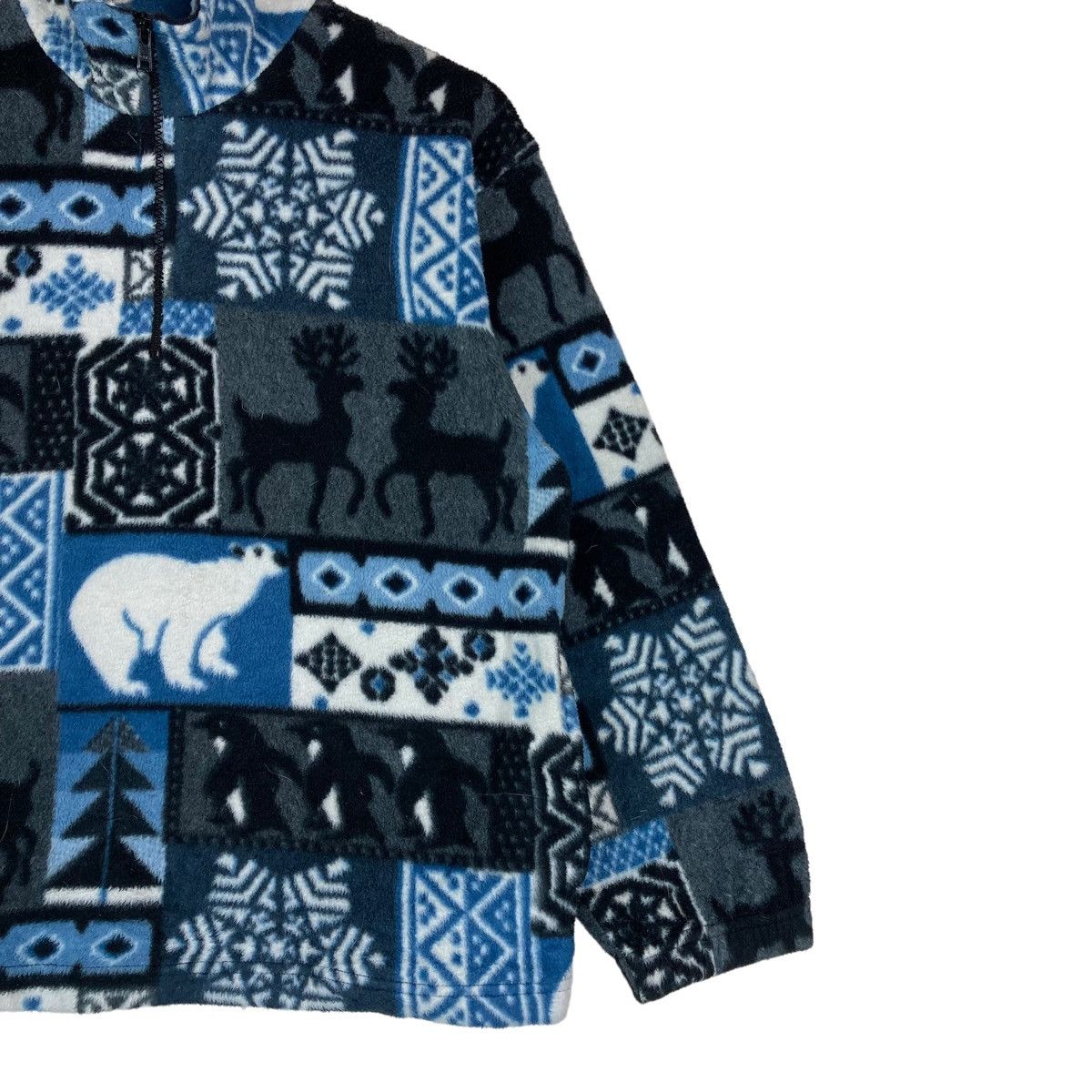 Vintage Vintage Andy and Karen Navajo Style Quarter Zip Pullover Size US M / EU 48-50 / 2 - 3 Thumbnail