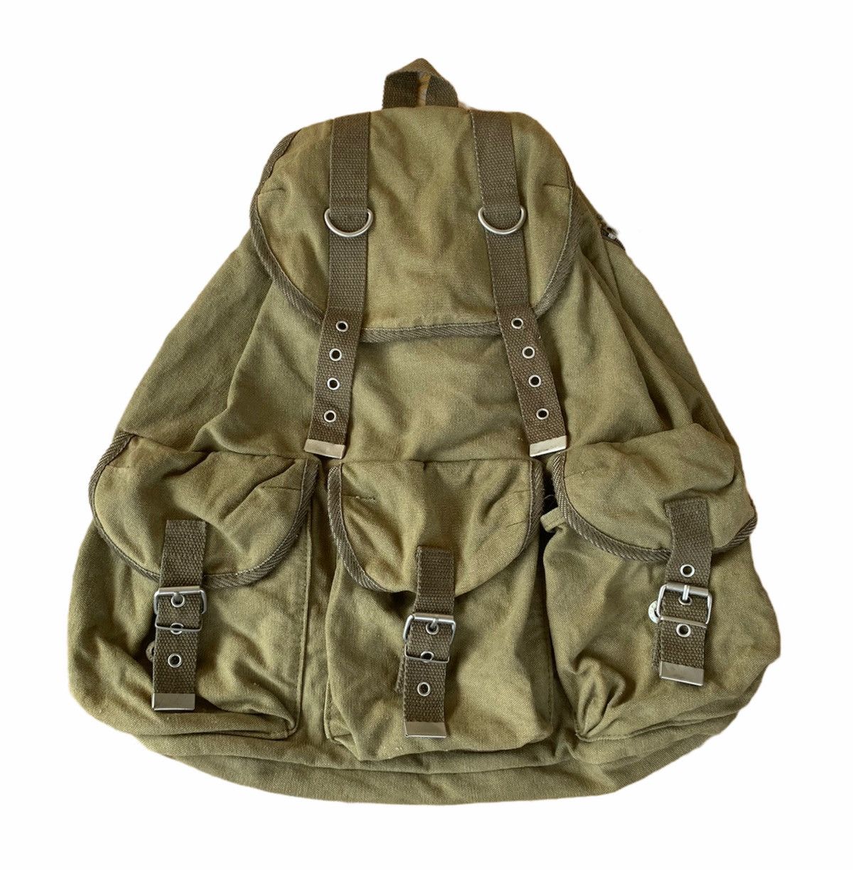 If Six Was Nine 🇯🇵 Vintage Rucksack Multi Function Tactical Bagpack Size ONE SIZE - 7 Thumbnail