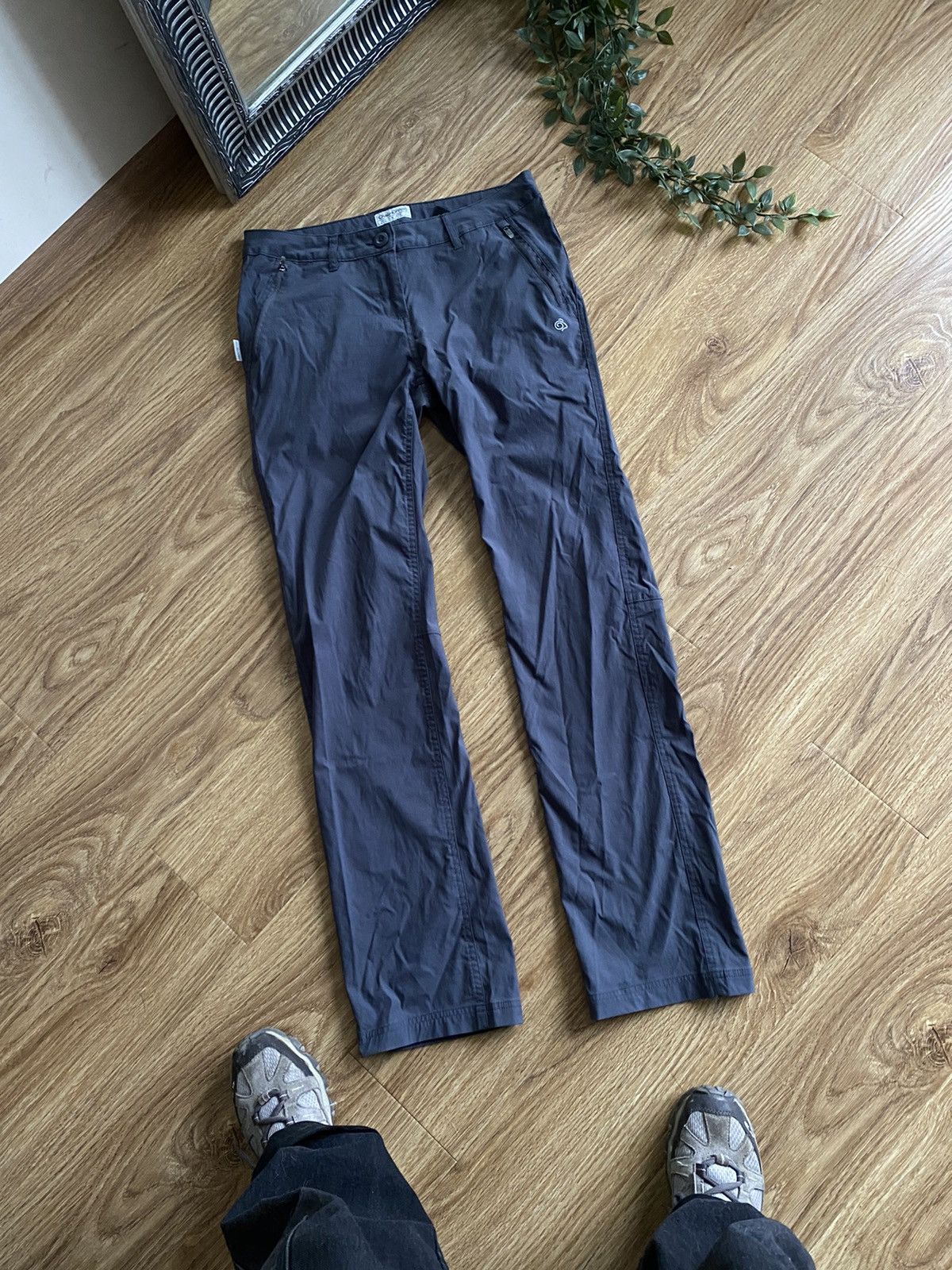 Vintage Tracking Pants Grey Y2K