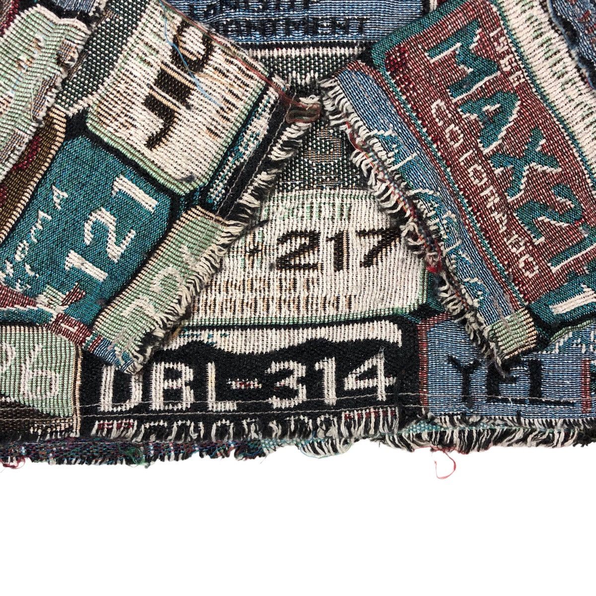 American Retro Vintage Fullprint USA Vehicle License Number Plate Blouse Size M / US 6-8 / IT 42-44 - 5 Thumbnail
