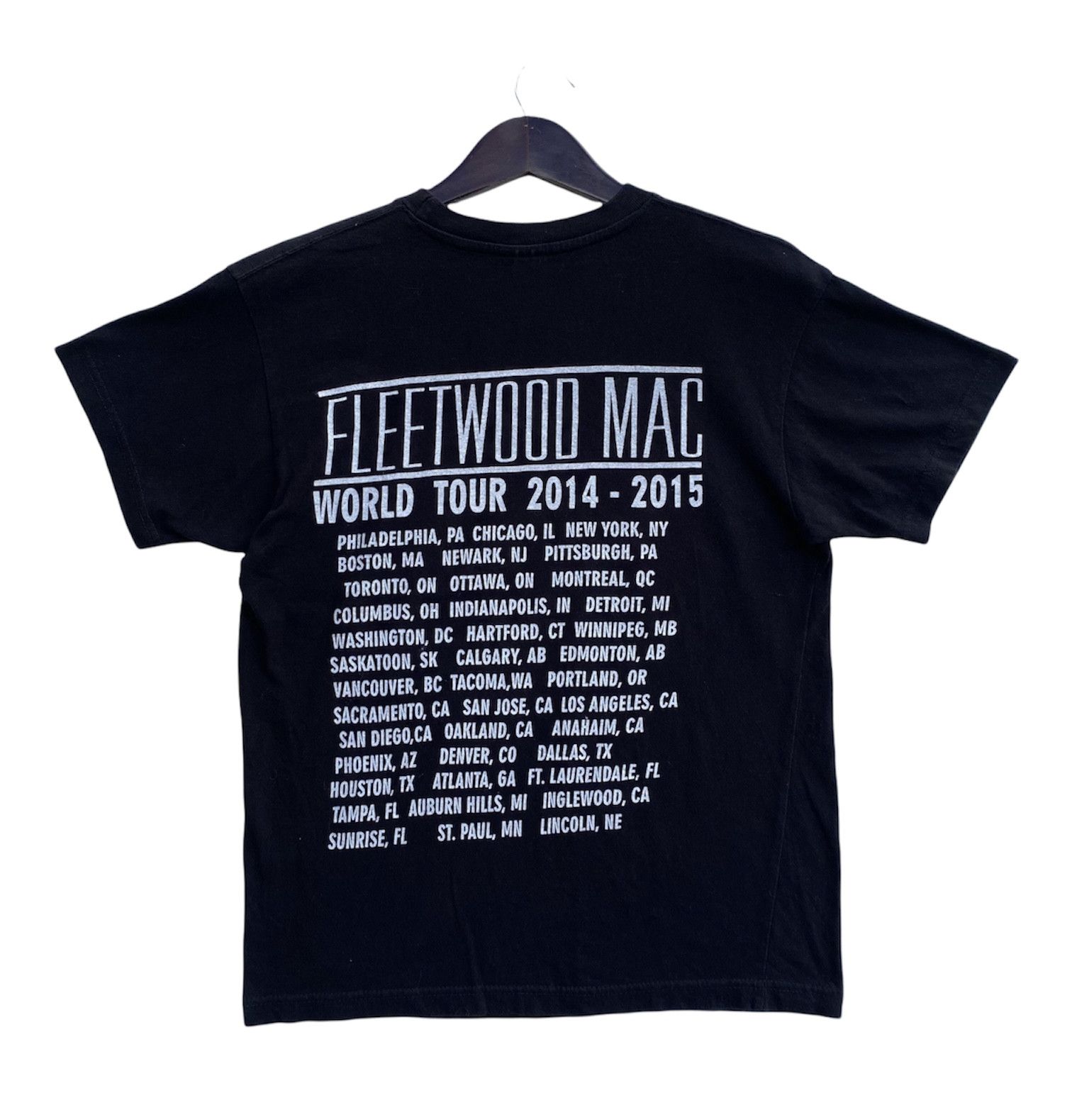 Band Tees 💥FLEETWOOD MAC British-American rock band tour tee shirt Size US S / EU 44-46 / 1 - 2 Thumbnail