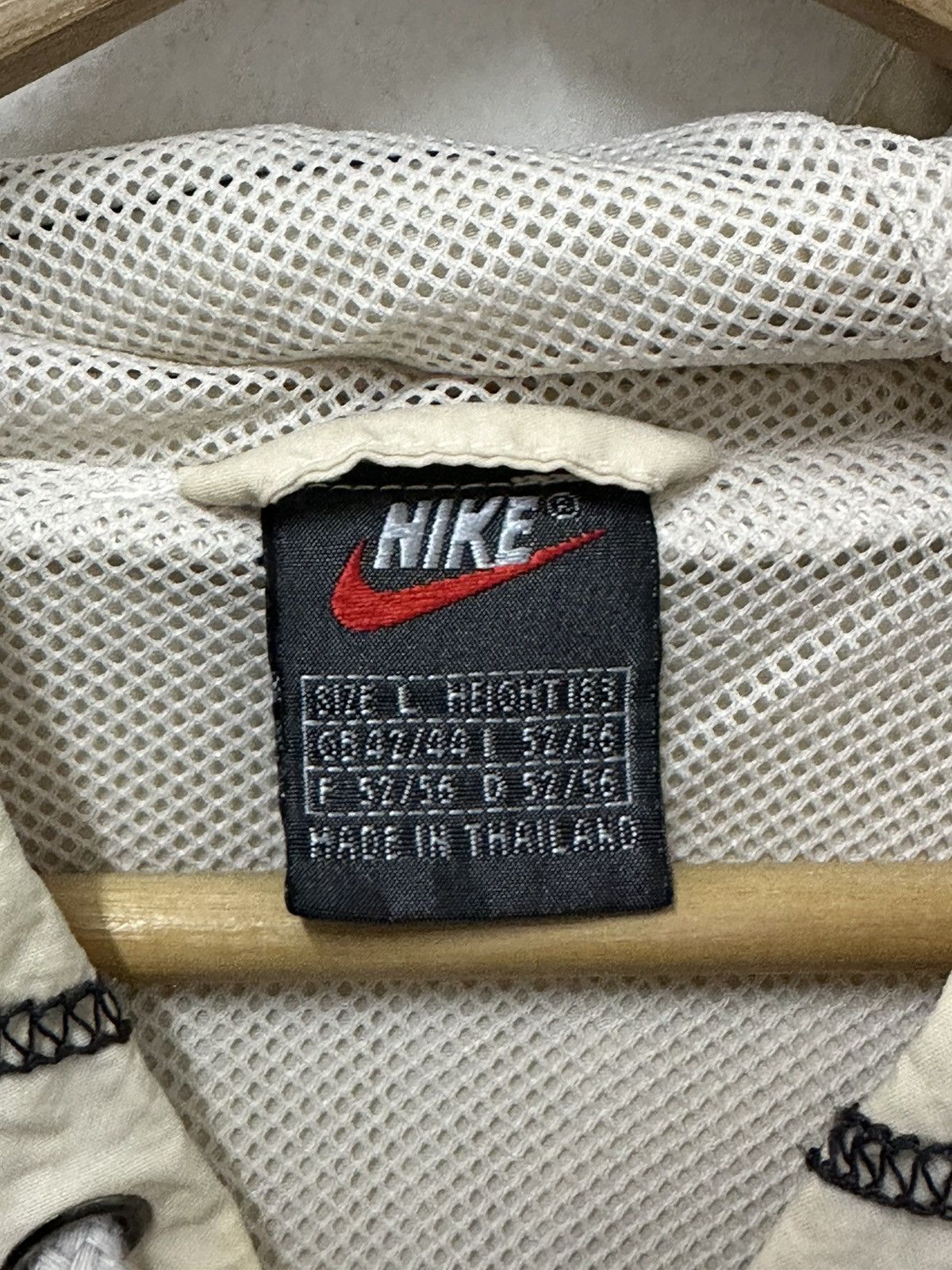 Nike × Vintage Vintage Nike Swoosh Half Zip Hoodie Jacket Size US XL / EU 56 / 4 - 9 Thumbnail