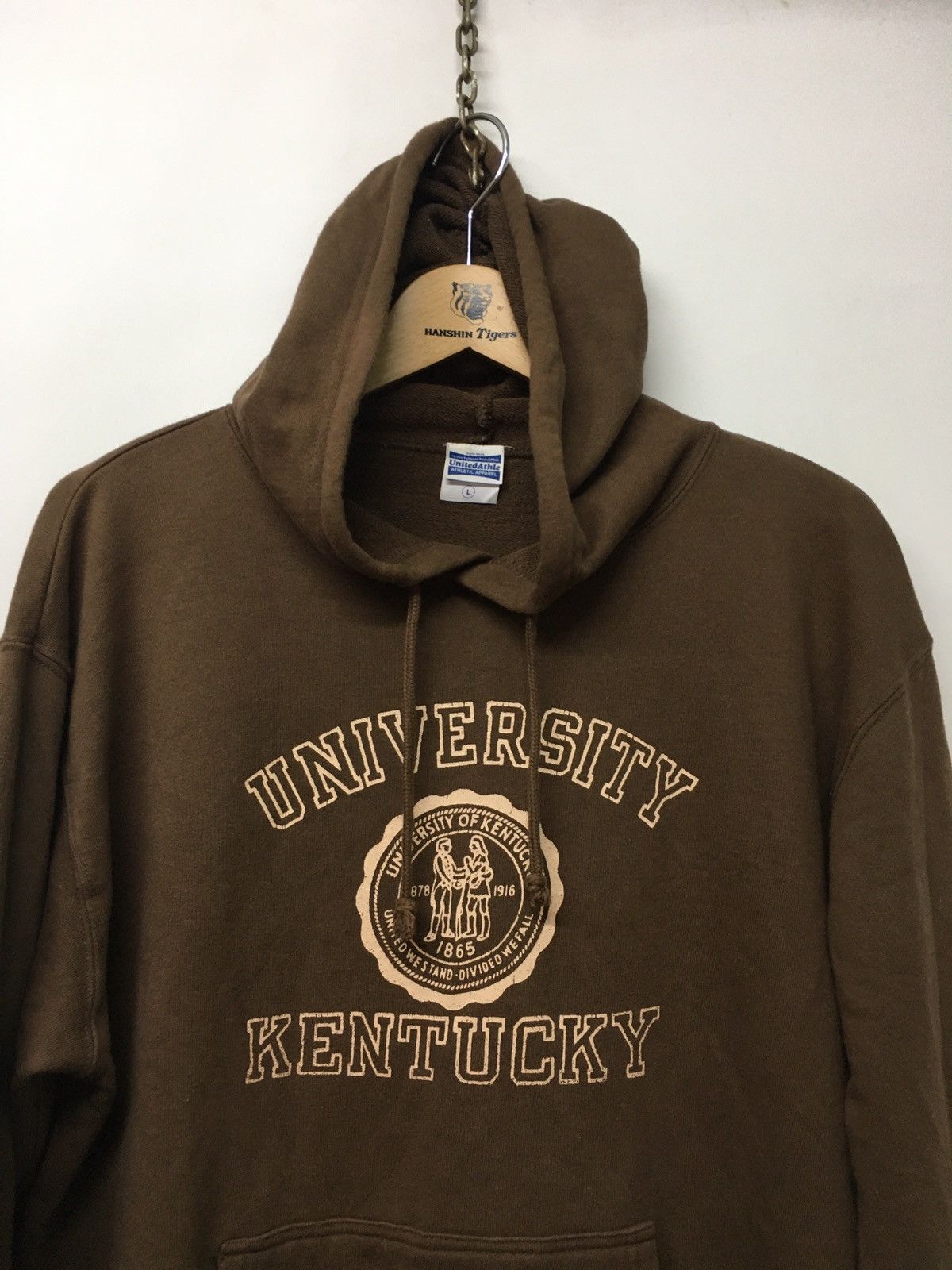 Vintage Vintage 90's Hoodie university kentucky Size US L / EU 52-54 / 3 - 3 Thumbnail