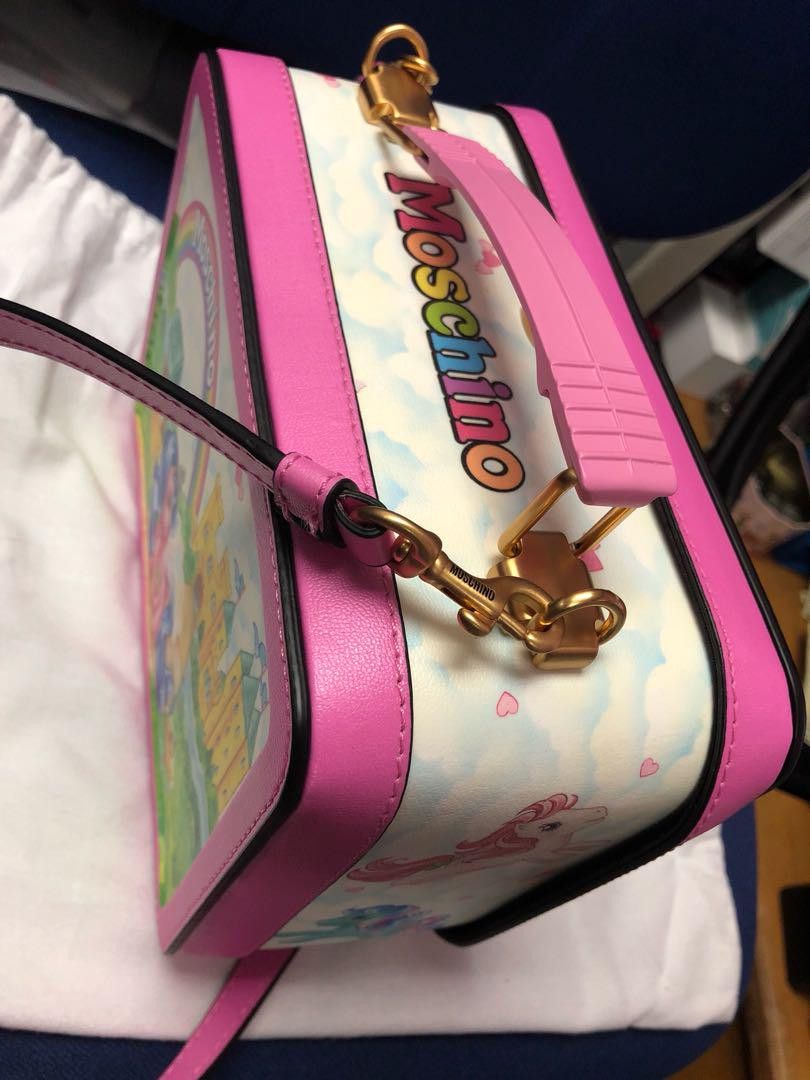 Moschino Moschino x Pony printed leather shoulder bag Size ONE SIZE - 3 Thumbnail