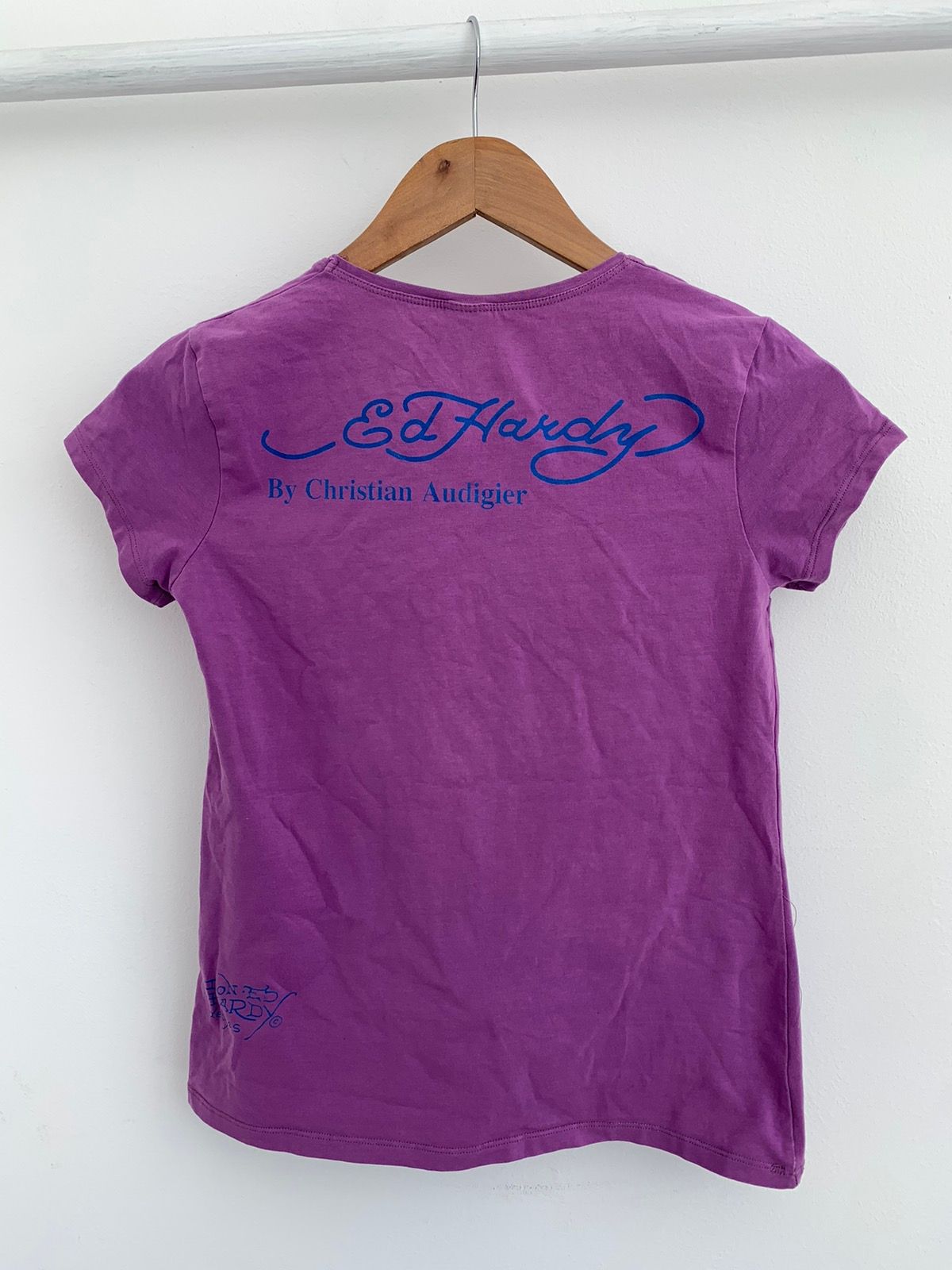 Ed Hardy Y2K Ed Hardy by Christian Audigier stretchy small top Size S / US 4 / IT 40 - 4 Thumbnail