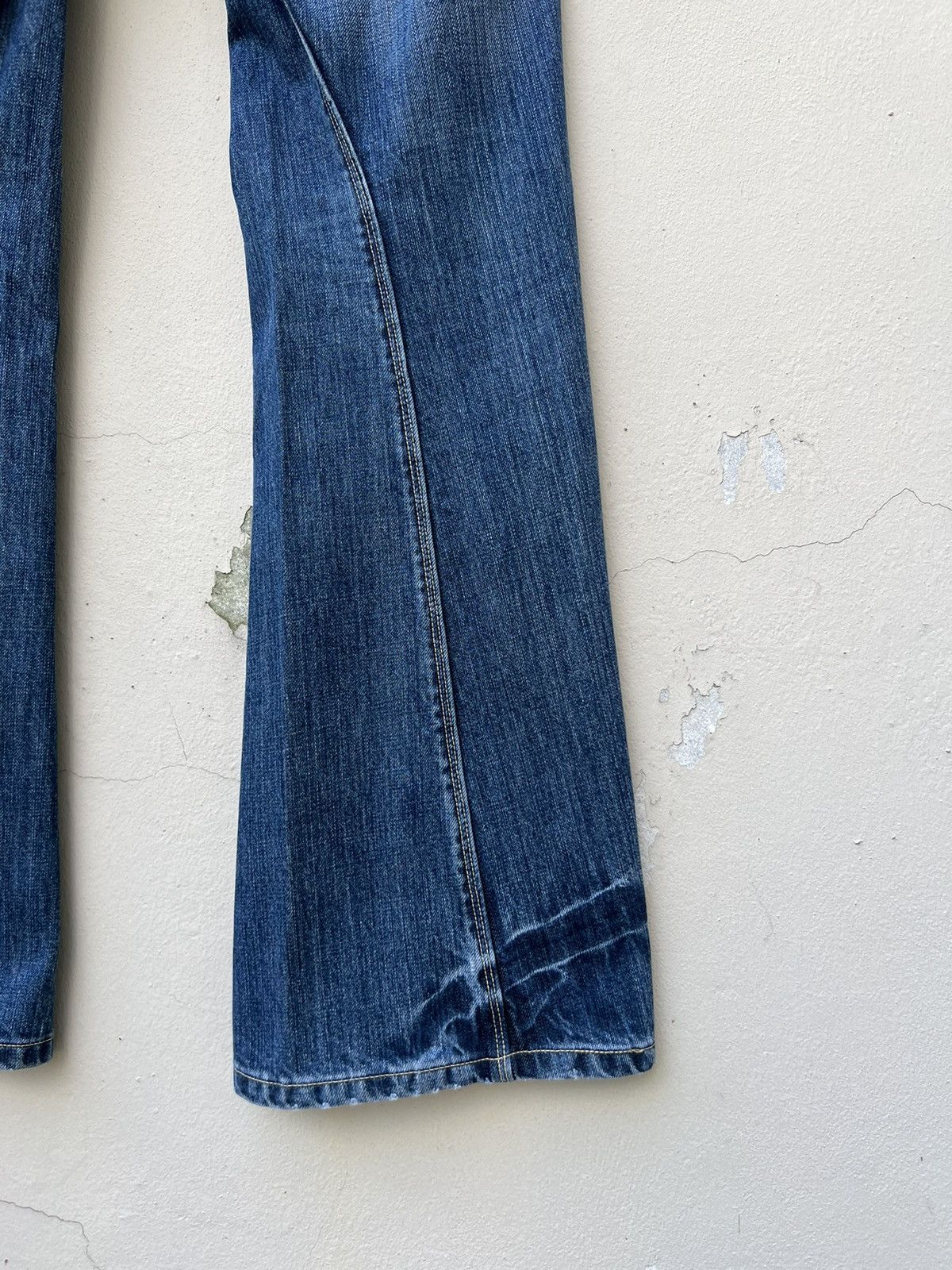 Japanese Brand × Levi's × Vintage Vintage 2002 Levi’s Engineered Fade Denim Bootcut Jeans Size US 31 - 19 Thumbnail