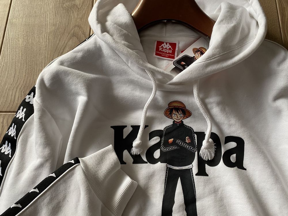 Kappa One Piece NEW KAPPA x One Piece Luffy hoodie anime mugiwara Grailed