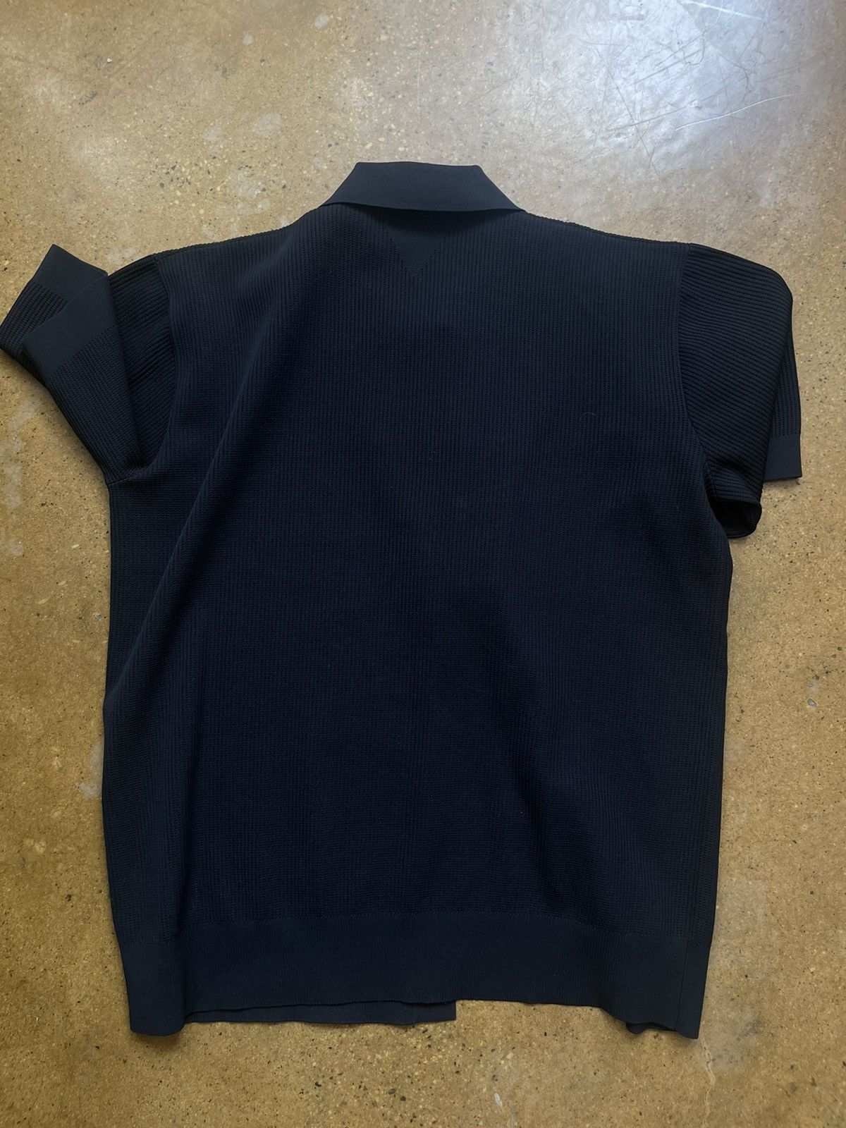 Bottega Veneta BOTTEGA VENETA Technical piqué knitted shirt Size US L / EU 52-54 / 3 - 6 Thumbnail