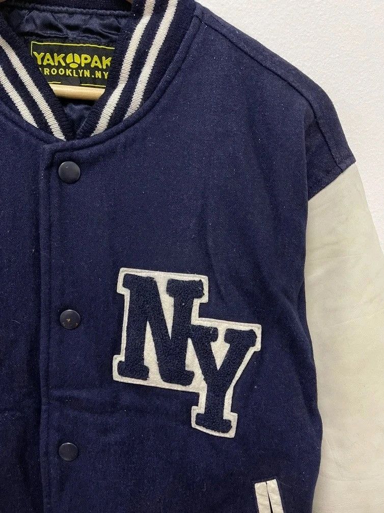 Japanese Brand × Vintage Vintage Brooklyn NY Varsity Jacket Size US M / EU 48-50 / 2 - 2 Thumbnail