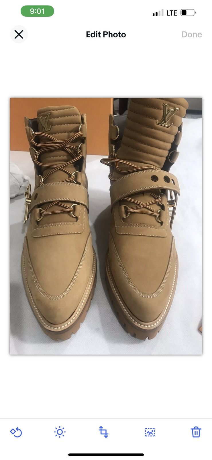 Louis Vuitton Louis Vuitton men’s Creeper boots. LV 10, US 11. Size US 11 / EU 44 - 5 Thumbnail