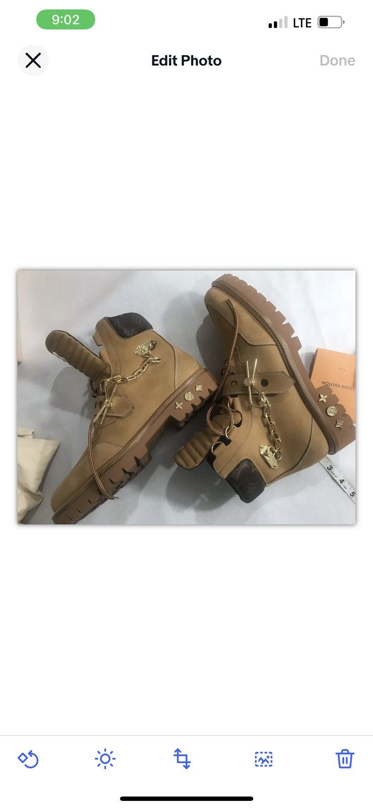 Louis Vuitton Louis Vuitton men’s Creeper boots. LV 10, US 11. Size US 11 / EU 44 - 11 Thumbnail