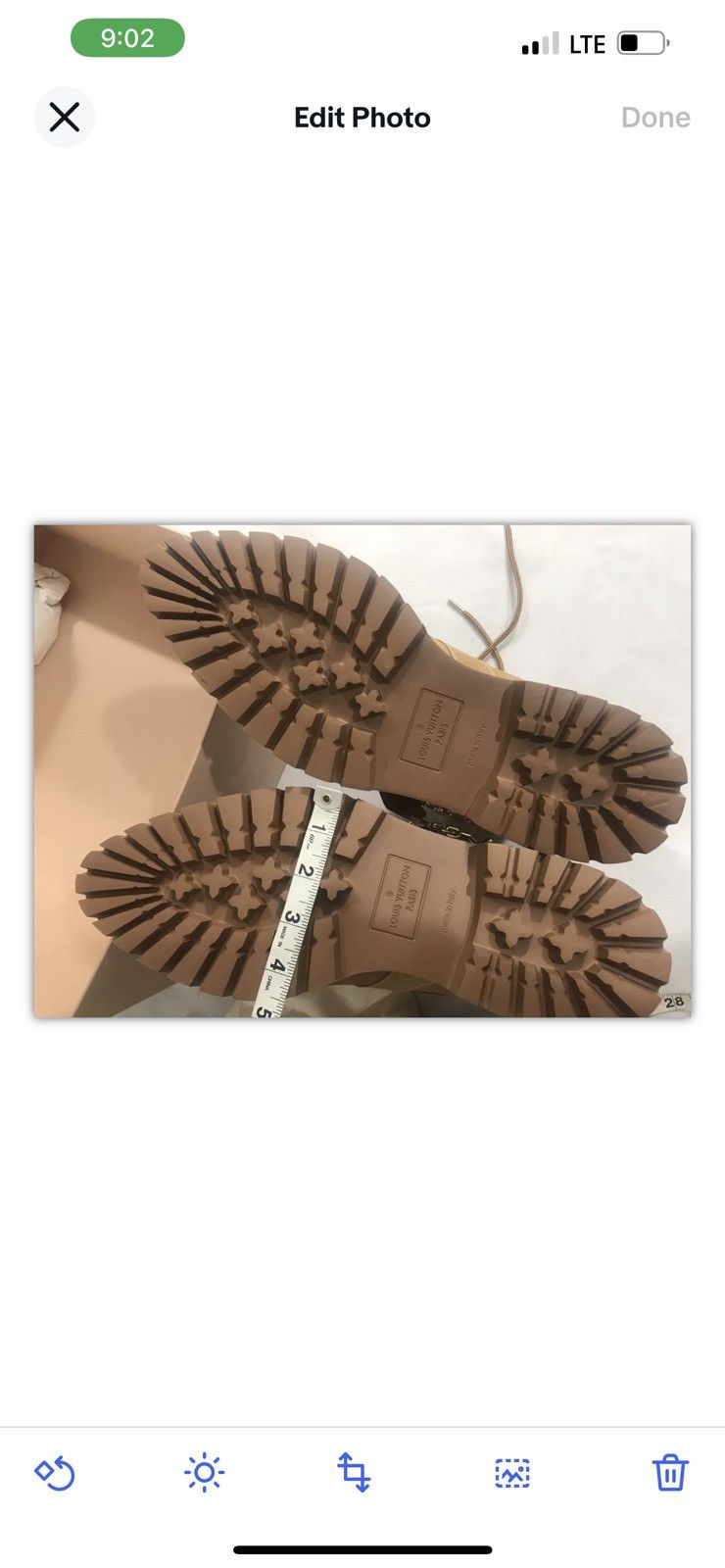 Louis Vuitton Louis Vuitton men’s Creeper boots. LV 10, US 11. Size US 11 / EU 44 - 13 Thumbnail