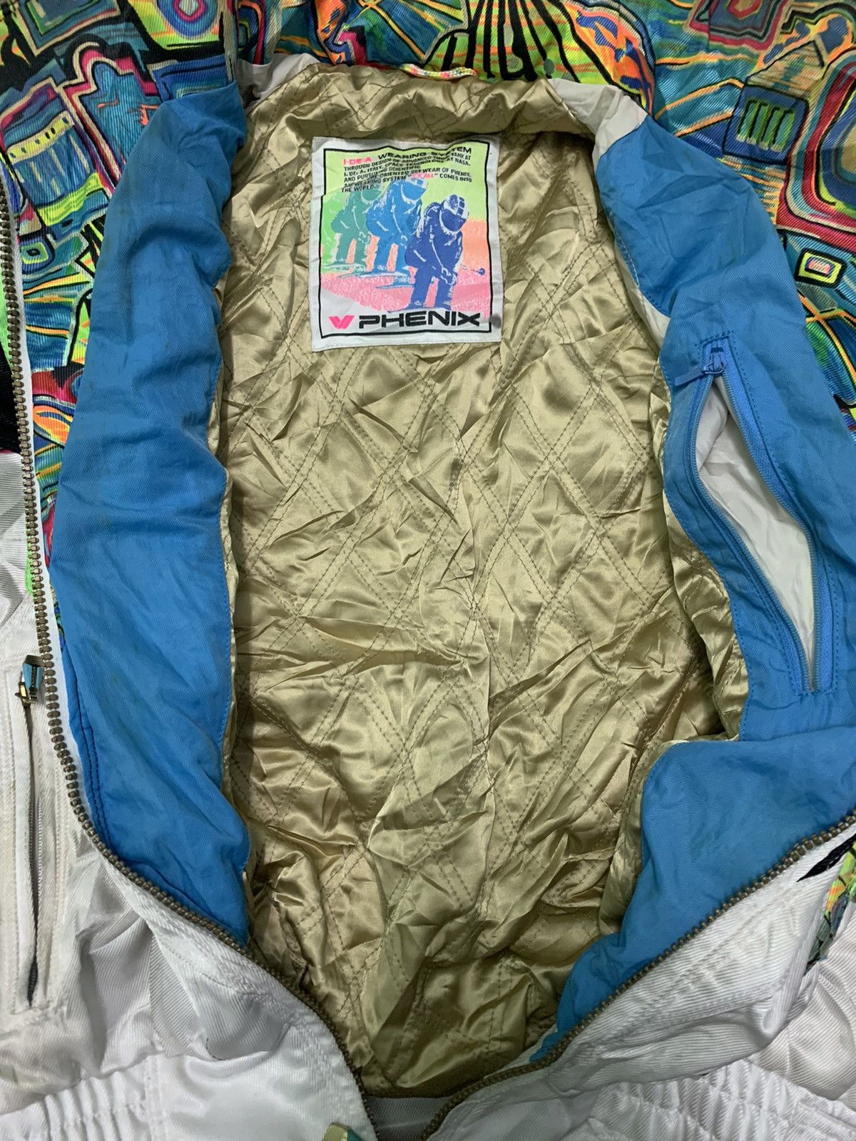 Japanese Brand Nice Colorfull Phenix Alphine Ski Jacket Size US M / EU 48-50 / 2 - 17 Thumbnail