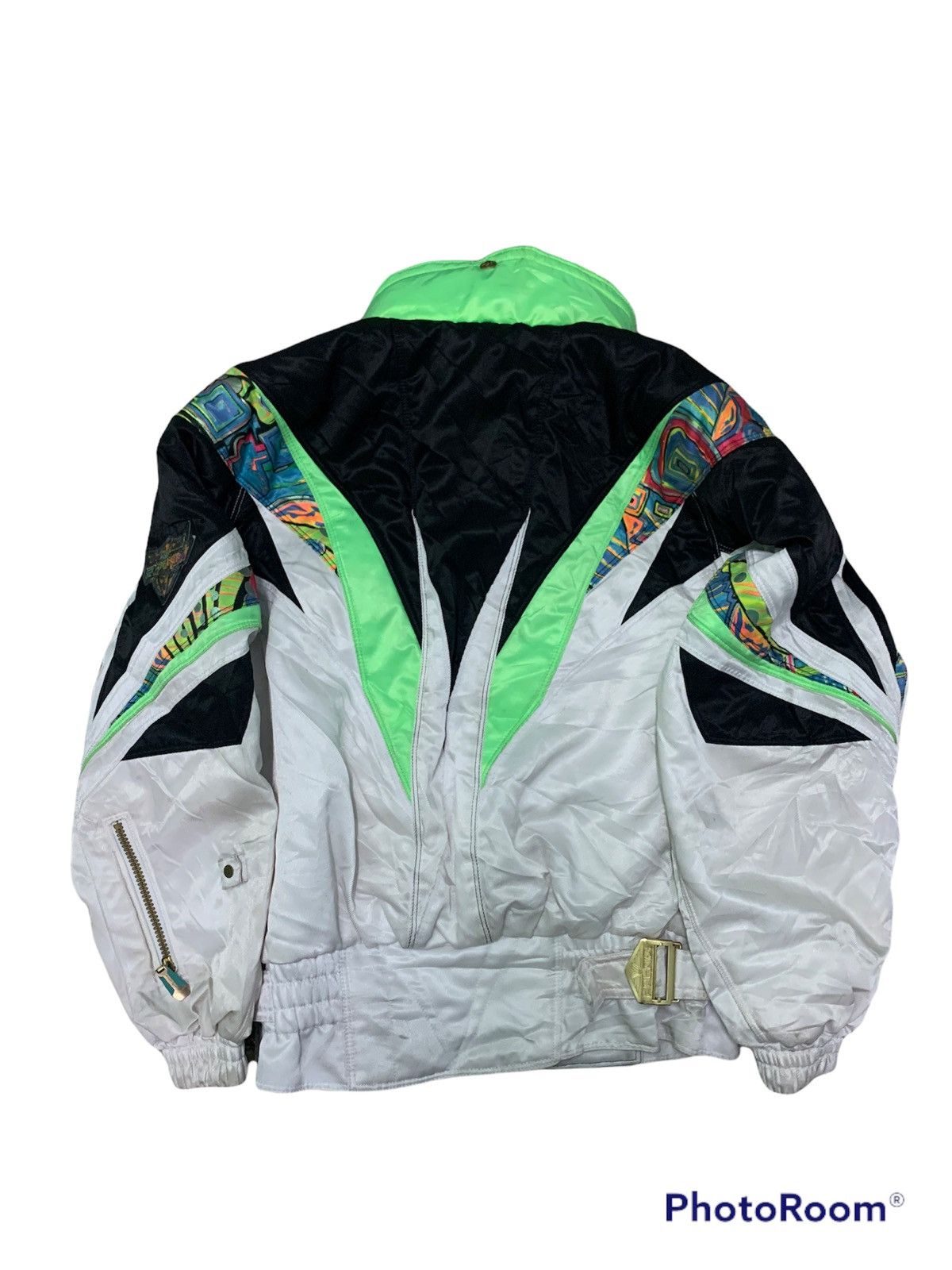 Japanese Brand Nice Colorfull Phenix Alphine Ski Jacket Size US M / EU 48-50 / 2 - 2 Thumbnail