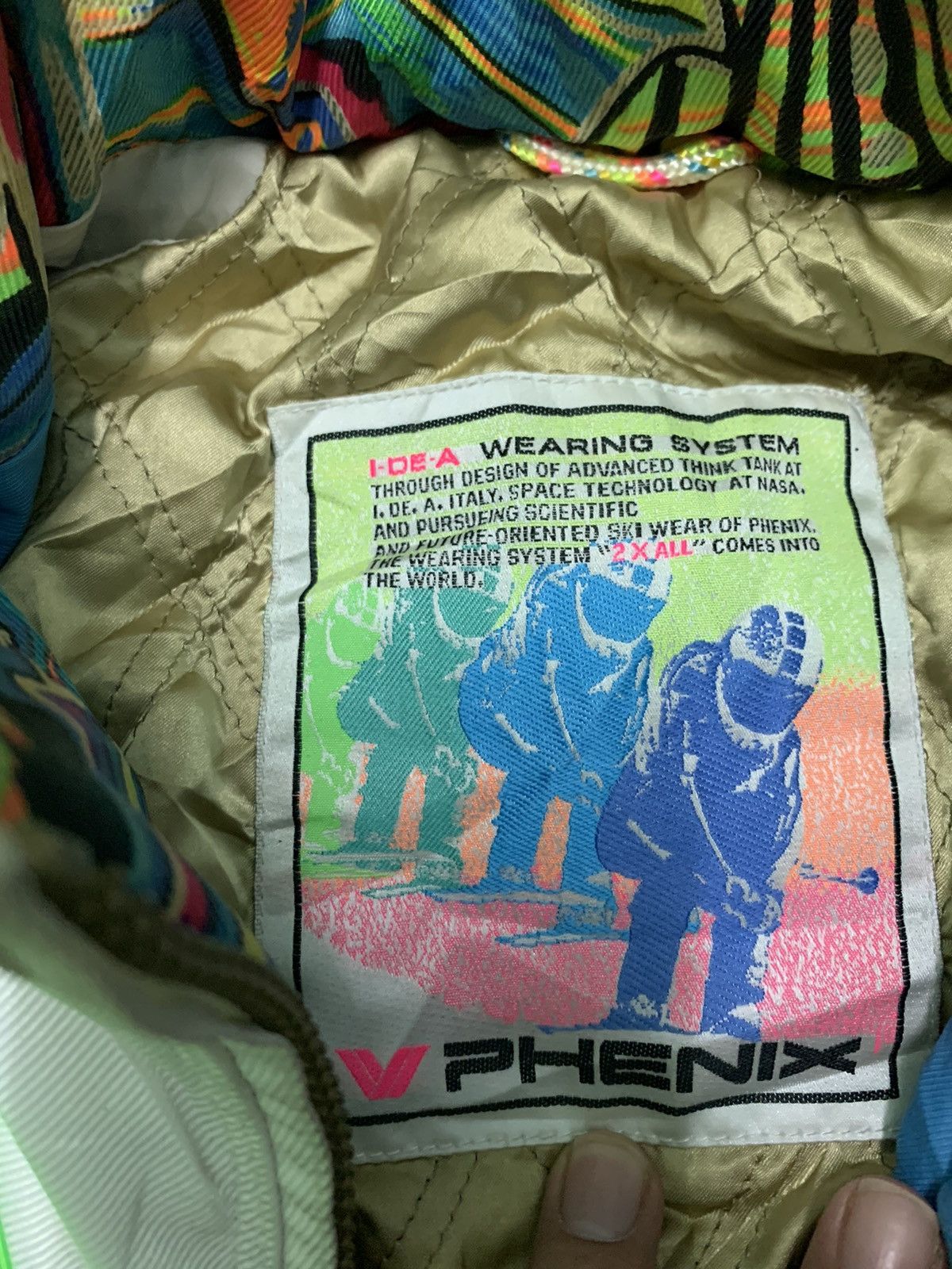 Japanese Brand Nice Colorfull Phenix Alphine Ski Jacket Size US M / EU 48-50 / 2 - 15 Thumbnail