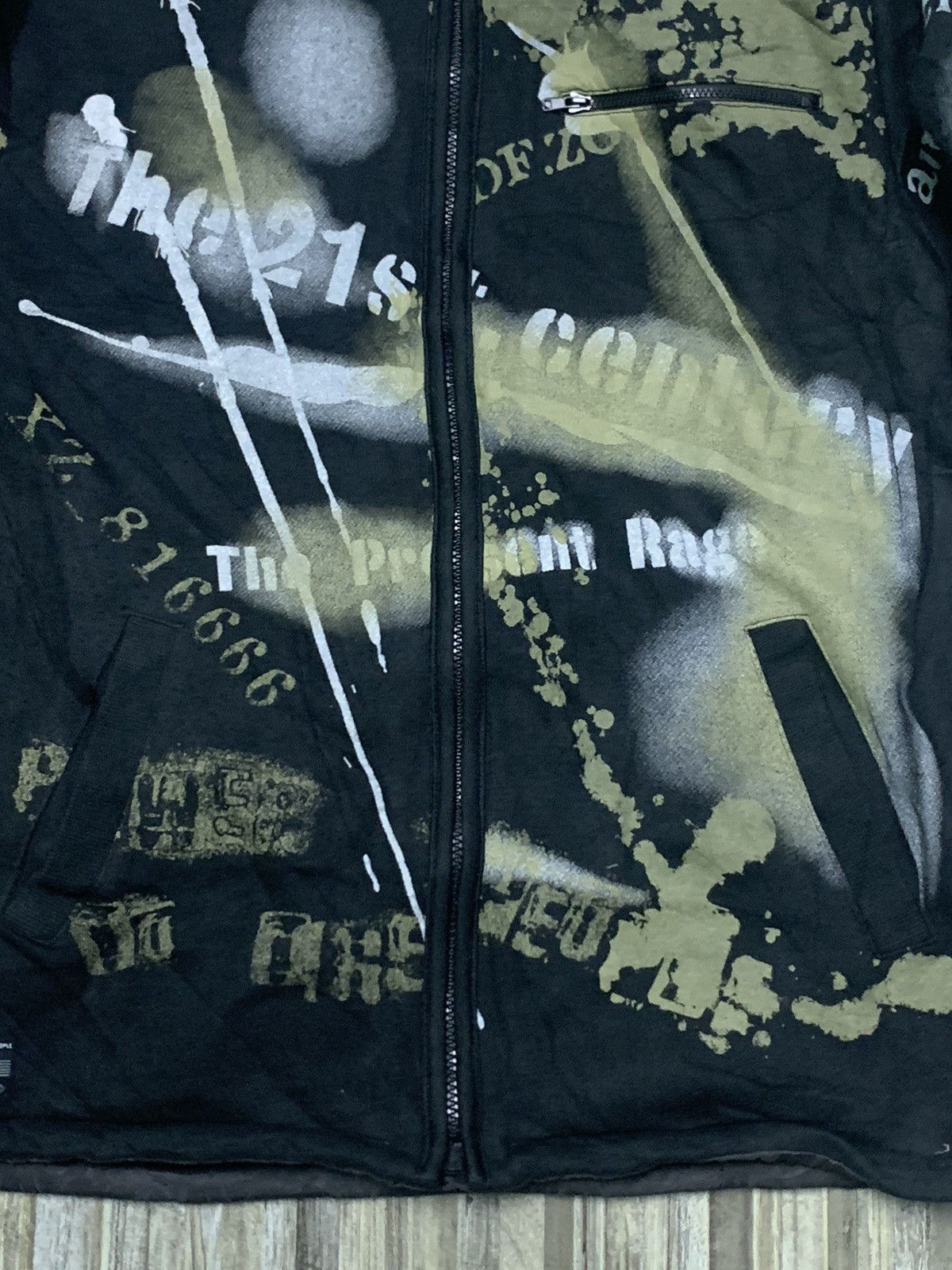 Art Comes First Nice Power To The People Printed Jacket Size US L / EU 52-54 / 3 - 6 Thumbnail