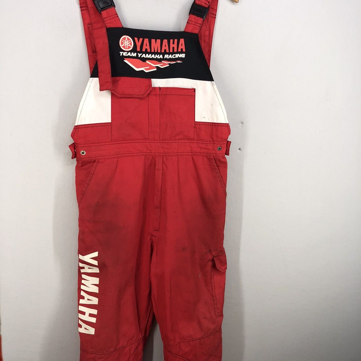 Japanese Brand 🔥RARE VINTAGE YAMAHA RACING TEAM STAFF Size US 33 - 5 Thumbnail