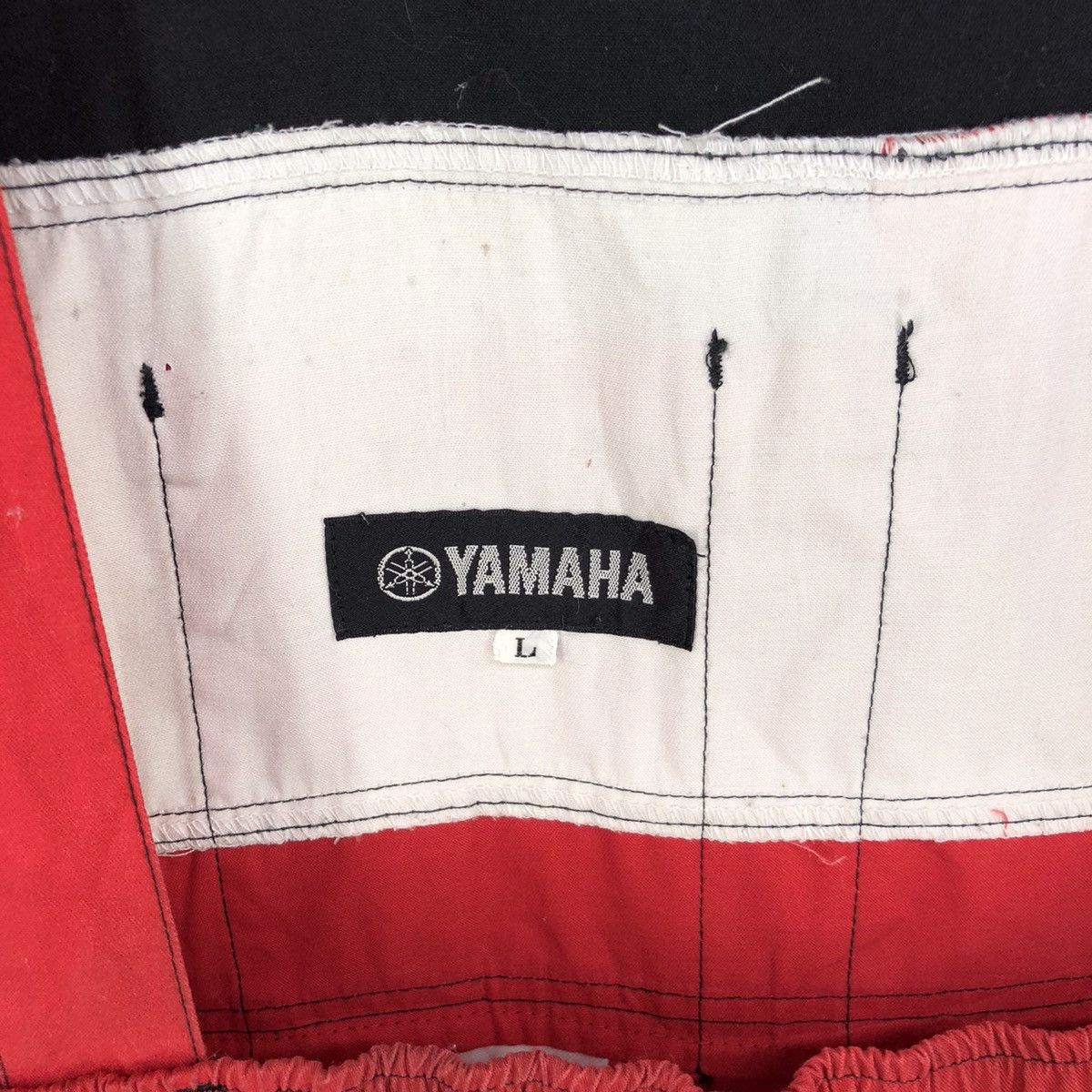 Japanese Brand 🔥RARE VINTAGE YAMAHA RACING TEAM STAFF Size US 33 - 10 Thumbnail