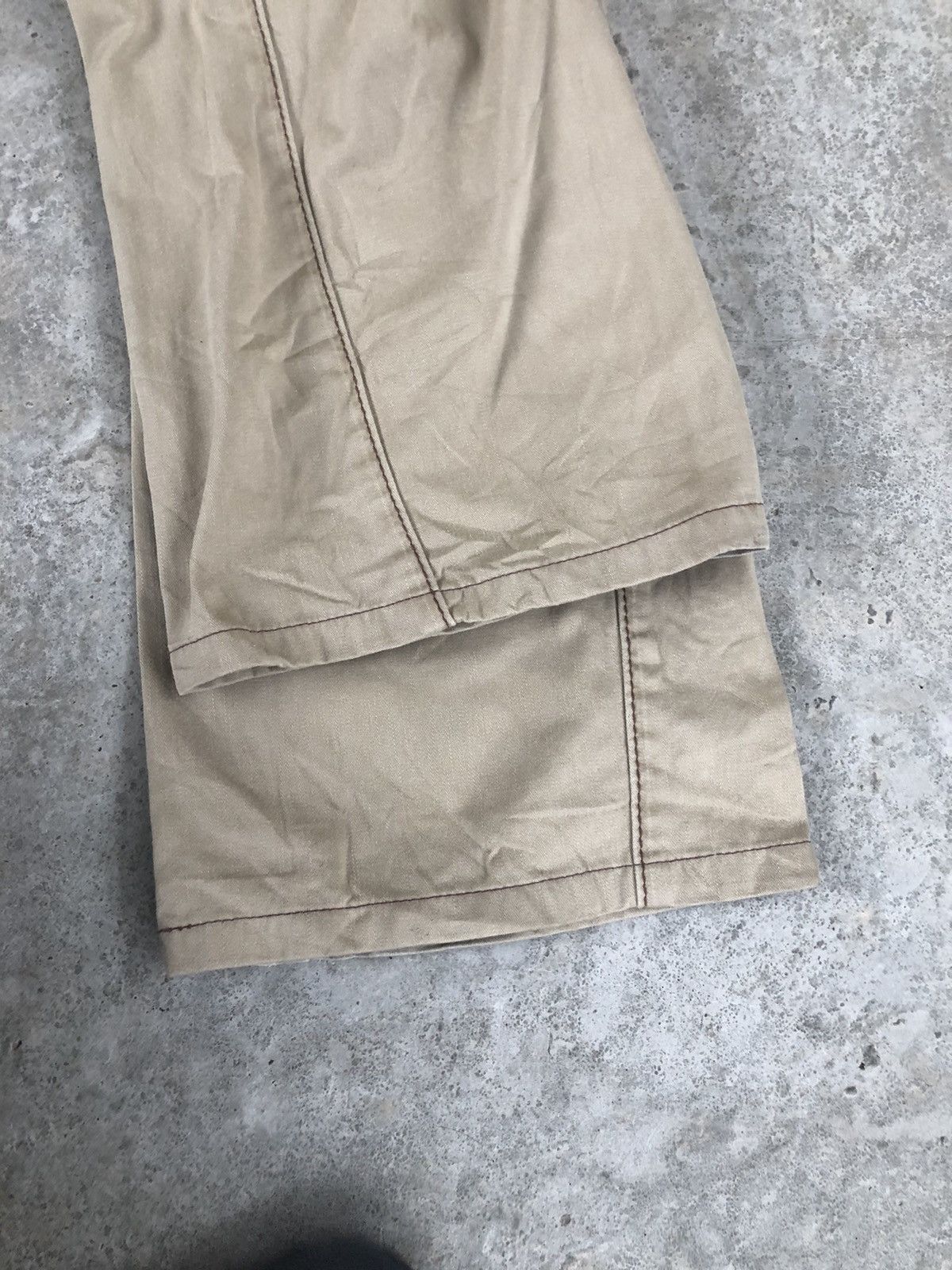 Edwin Japanese edwin 505 KHAKI flared cargo pants tactical pocket Size US 34 / EU 50 - 8 Thumbnail