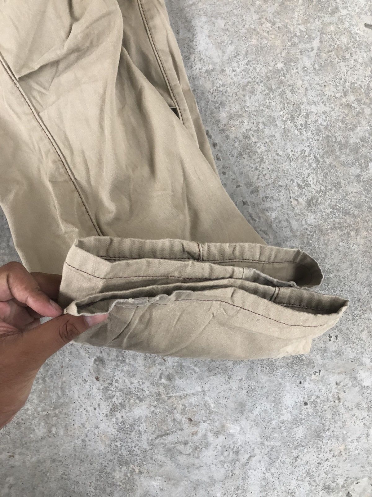 Edwin Japanese edwin 505 KHAKI flared cargo pants tactical pocket Size US 34 / EU 50 - 9 Thumbnail