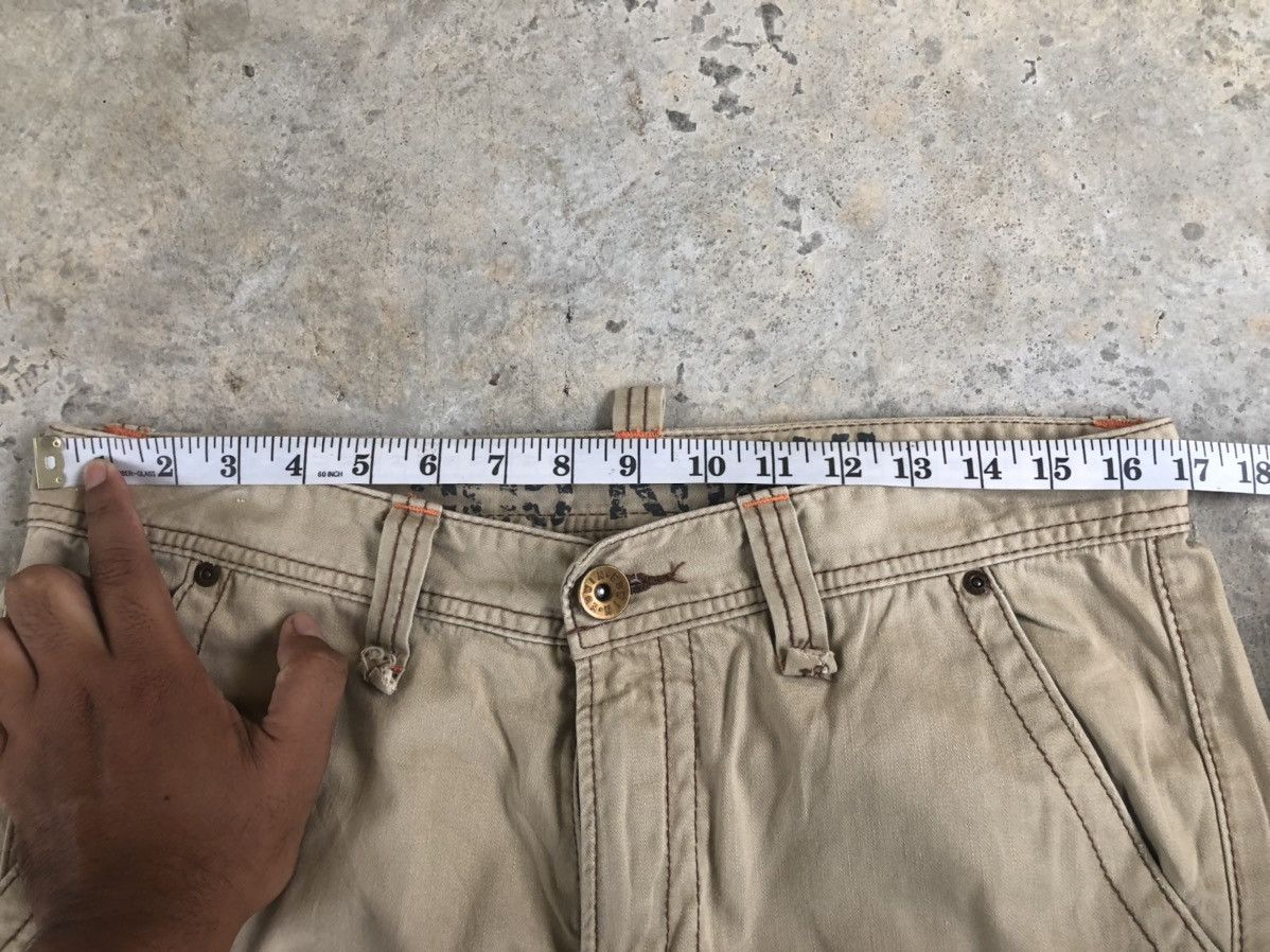 Edwin Japanese edwin 505 KHAKI flared cargo pants tactical pocket Size US 34 / EU 50 - 13 Thumbnail
