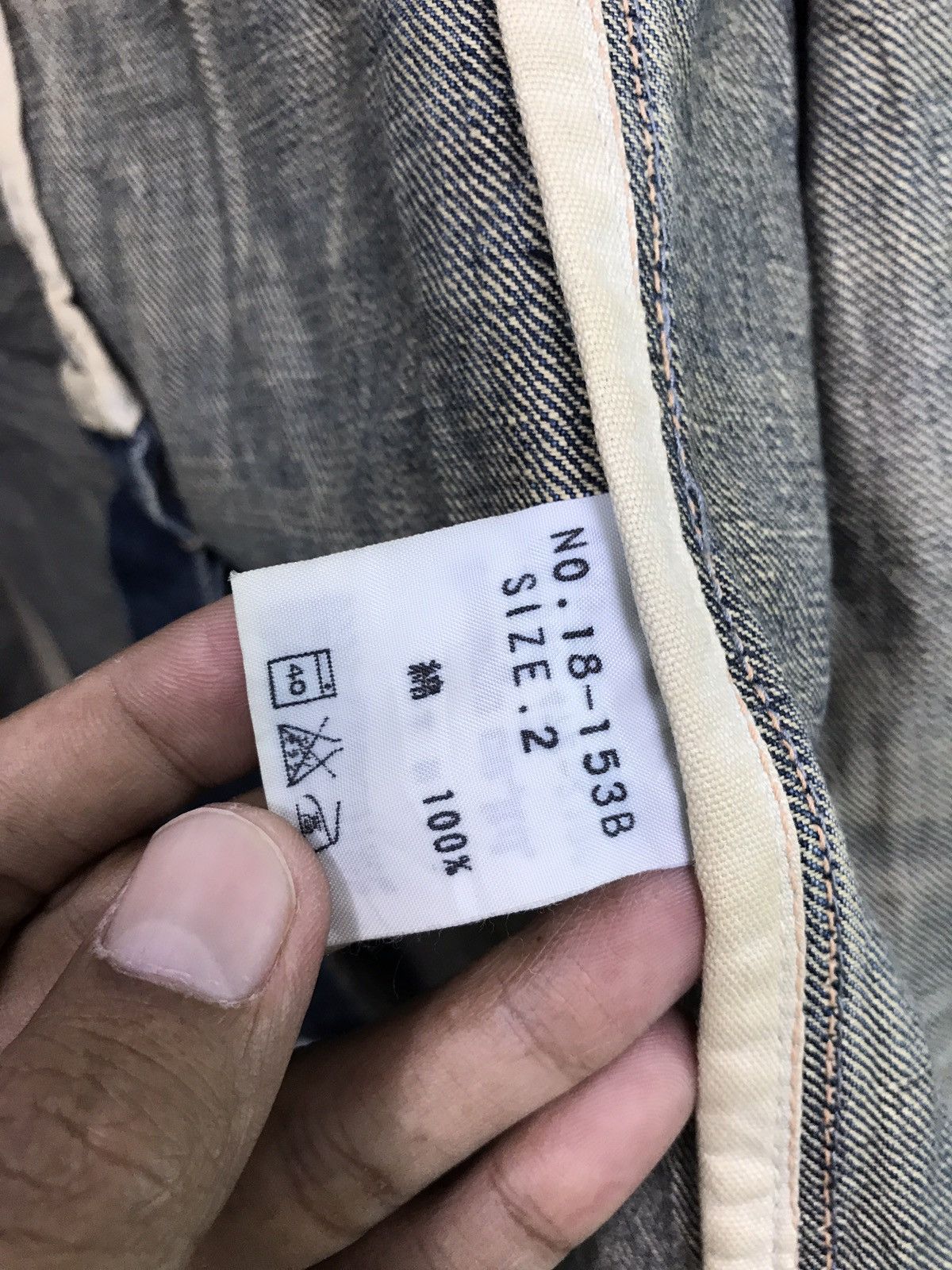 Indigo × Japanese Brand 🔥Rare vintage domingo chore washed jacket made in japan Size US S / EU 44-46 / 1 - 11 Thumbnail