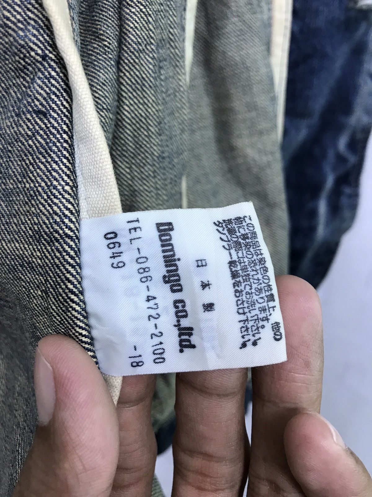 Indigo × Japanese Brand 🔥Rare vintage domingo chore washed jacket made in japan Size US S / EU 44-46 / 1 - 12 Thumbnail