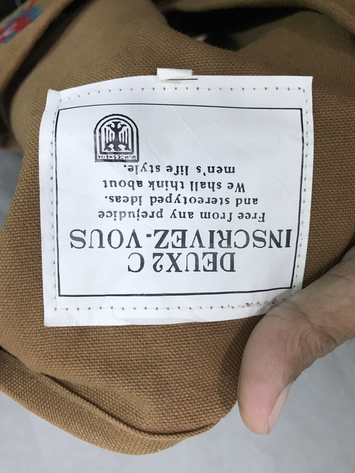 Designer × Japanese Brand 🔥FINAL DROP🔥DEUX2 C INSCRIVEZ VOUS NATIVE DARK BROWN Size US L / EU 52-54 / 3 - 5 Thumbnail