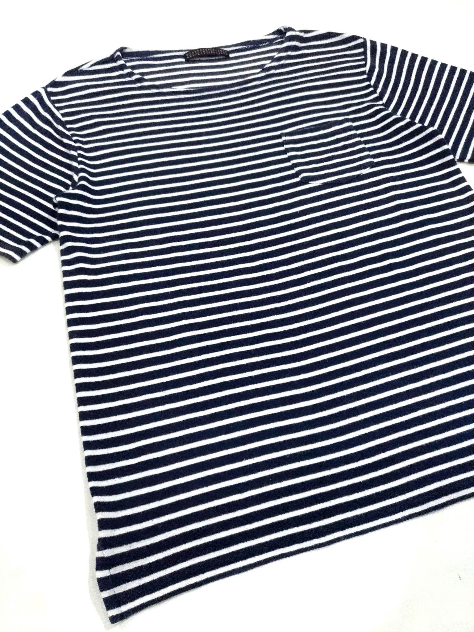 Japanese Brand × URBAN RESEARCH DOORS RARE! SENSE OF PLACE by URBAN RESEARCH STRIPES TEE Size US M / EU 48-50 / 2 - 4 Thumbnail