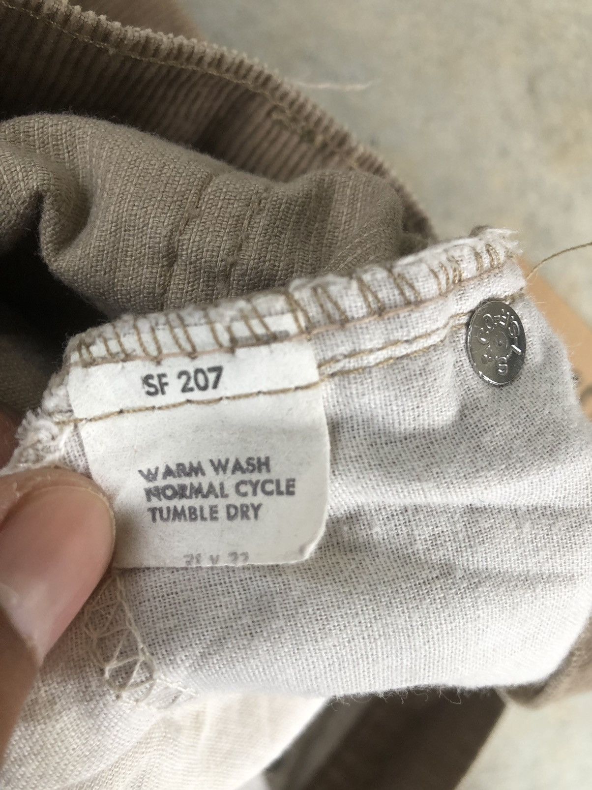 If Six Was Nine Vintage 80’s Levi’s Corduroy Pants Flared Jeans 517 Size US 31 - 17 Thumbnail
