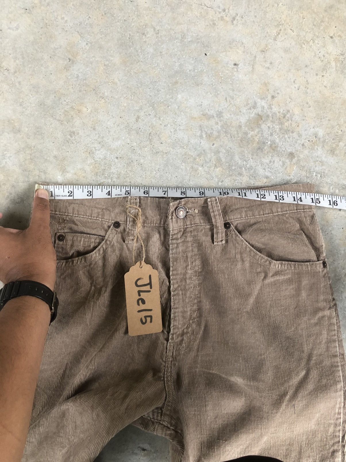 If Six Was Nine Vintage 80’s Levi’s Corduroy Pants Flared Jeans 517 Size US 31 - 18 Thumbnail
