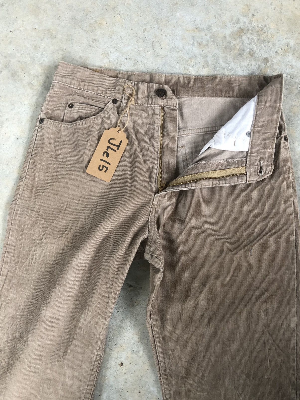 If Six Was Nine Vintage 80’s Levi’s Corduroy Pants Flared Jeans 517 Size US 31 - 3 Thumbnail