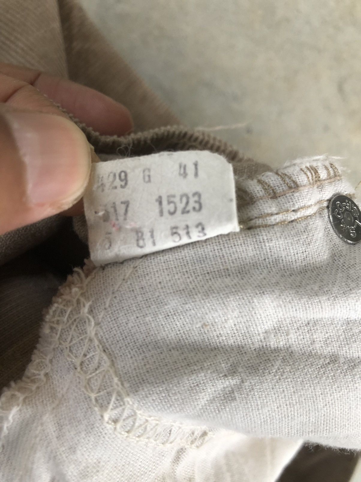 If Six Was Nine Vintage 80’s Levi’s Corduroy Pants Flared Jeans 517 Size US 31 - 16 Thumbnail