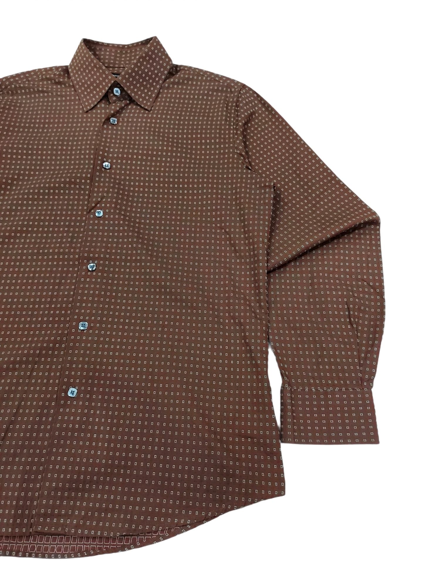 ANTONIO MIRO × Designer RARE! ANTONIO MIRO DESIGNER SMART DAPPER L/SLEEVE Size US M / EU 48-50 / 2 - 3 Thumbnail