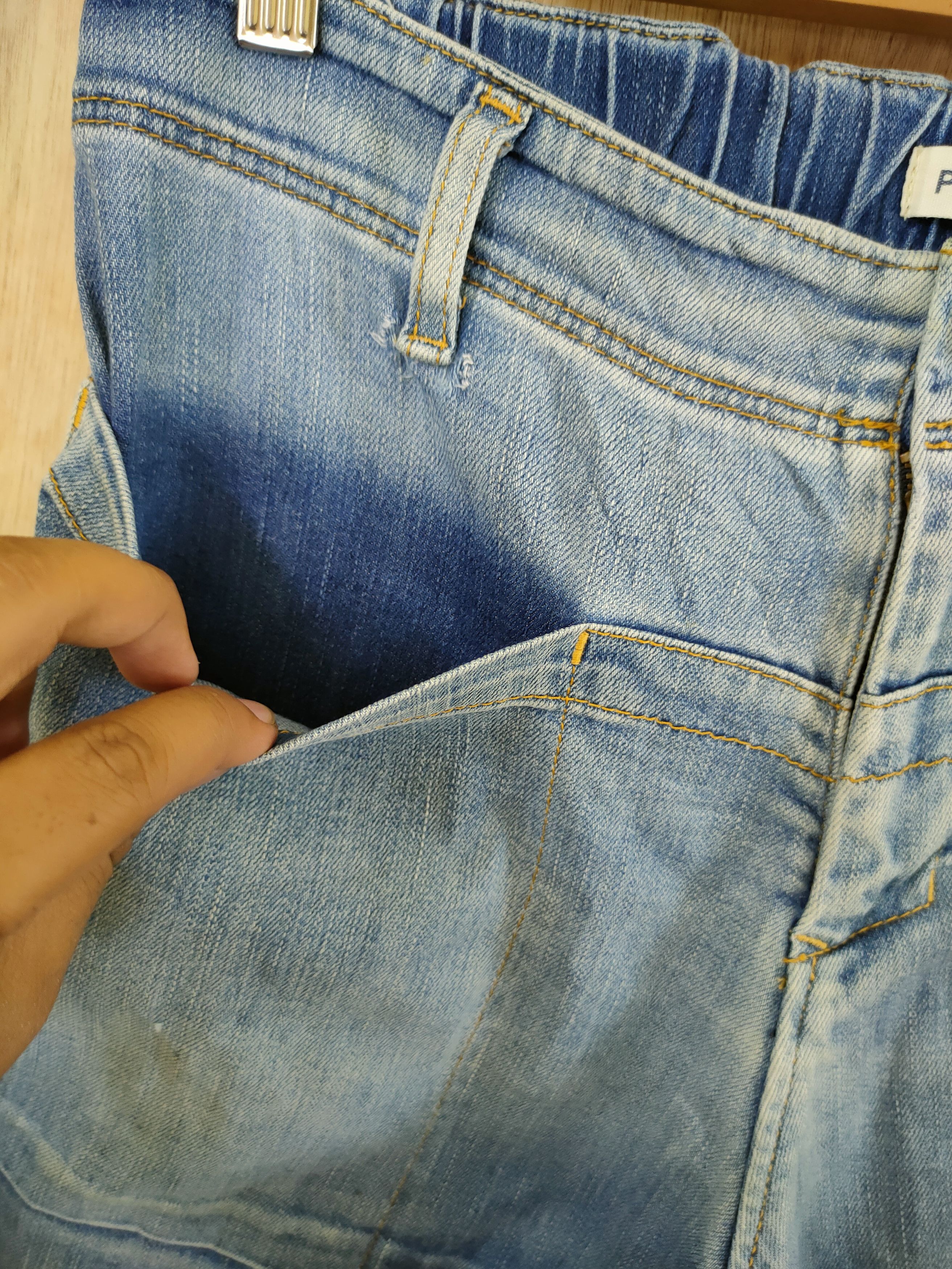 Issey Miyake Plantation issey miyake patchwork cropped denim #46-812 Size US 30 / EU 46 - 5 Thumbnail