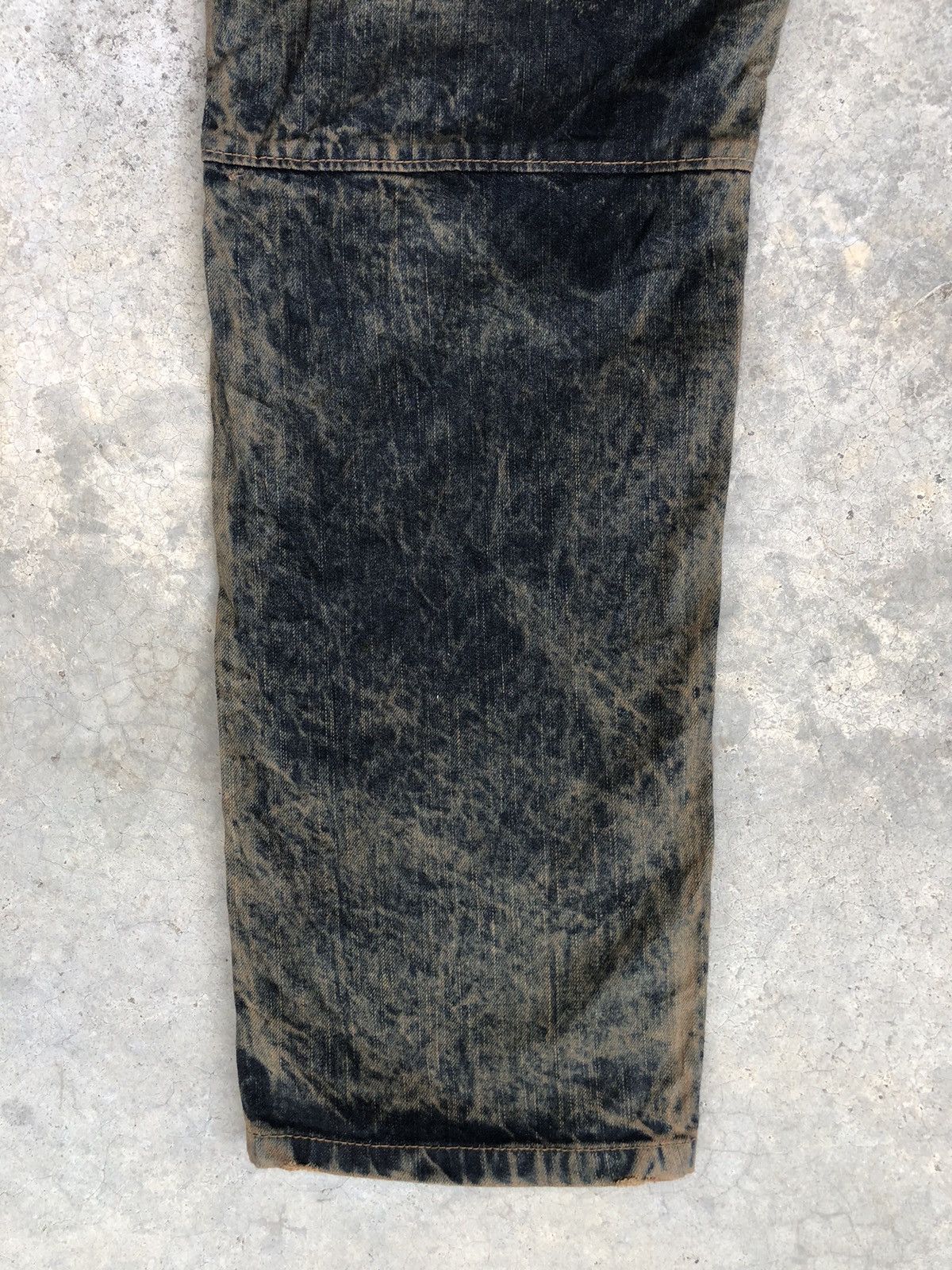 Southpole Southpole Mudwash Distressed Bikers Baggy Jeans Hip hop Size US 44 / EU 60 - 11 Thumbnail